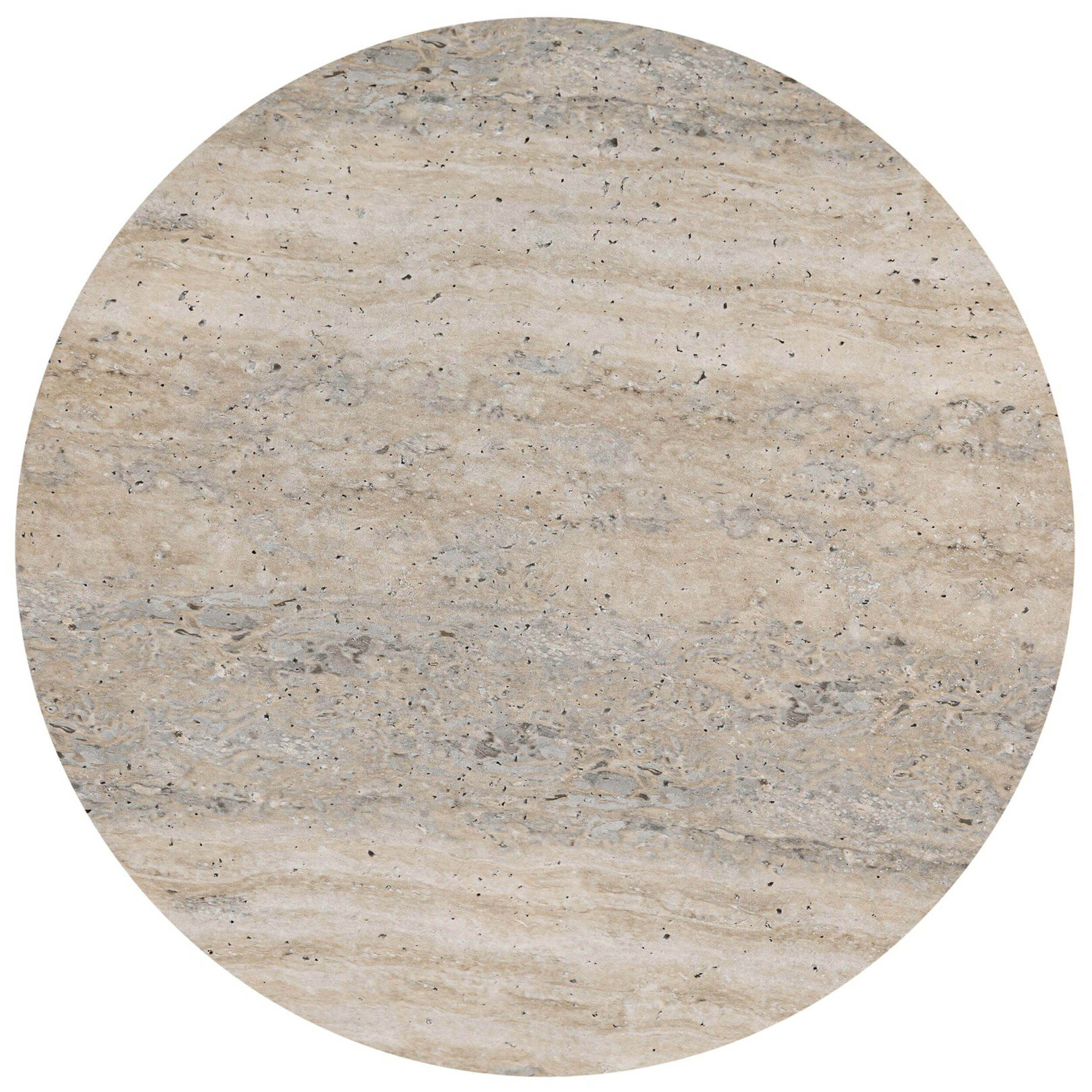 Odeon End Table, Textured Sandy Grey by Four Hands - Image 3