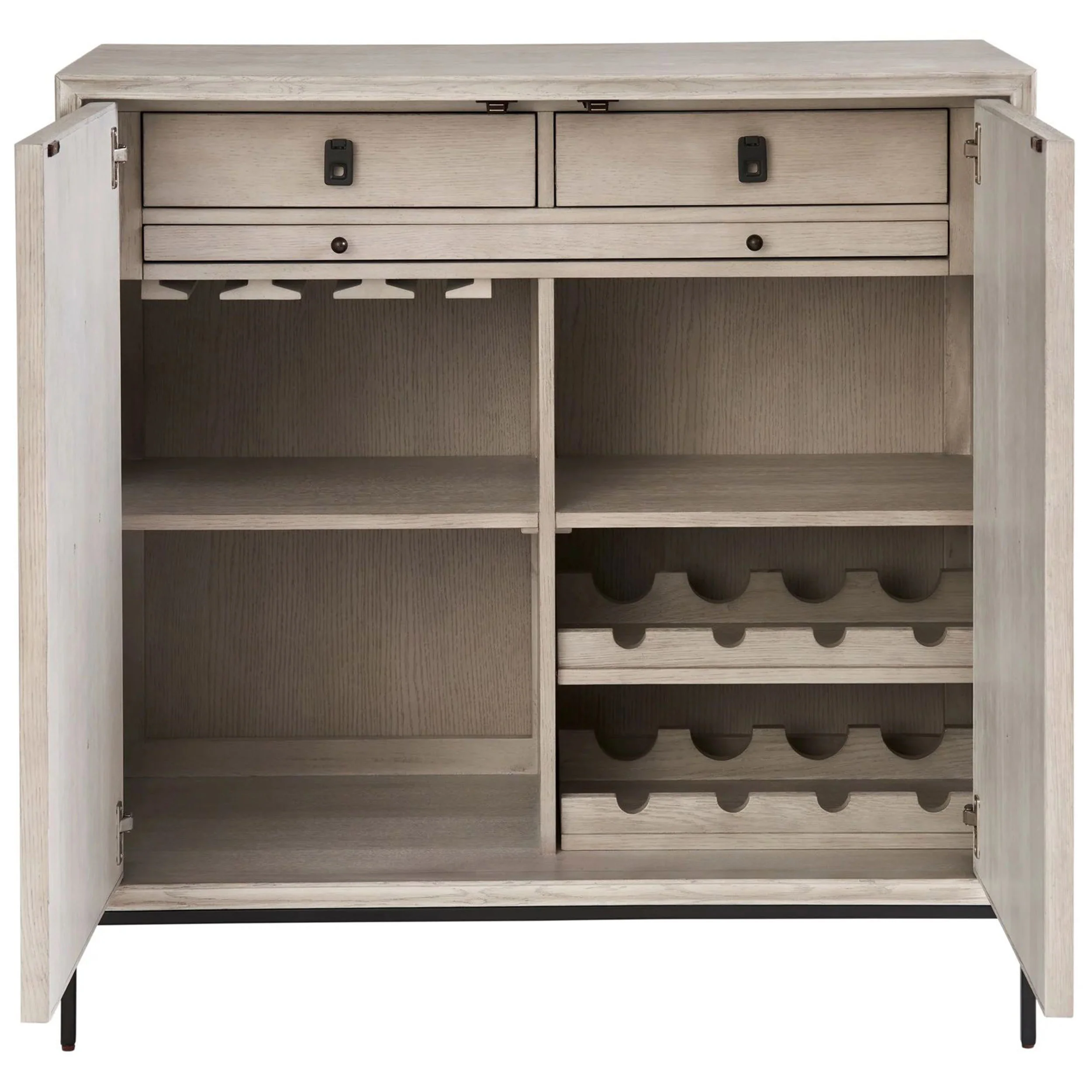 Odessa Bar Cabinet, Rolling Fog - Image 4