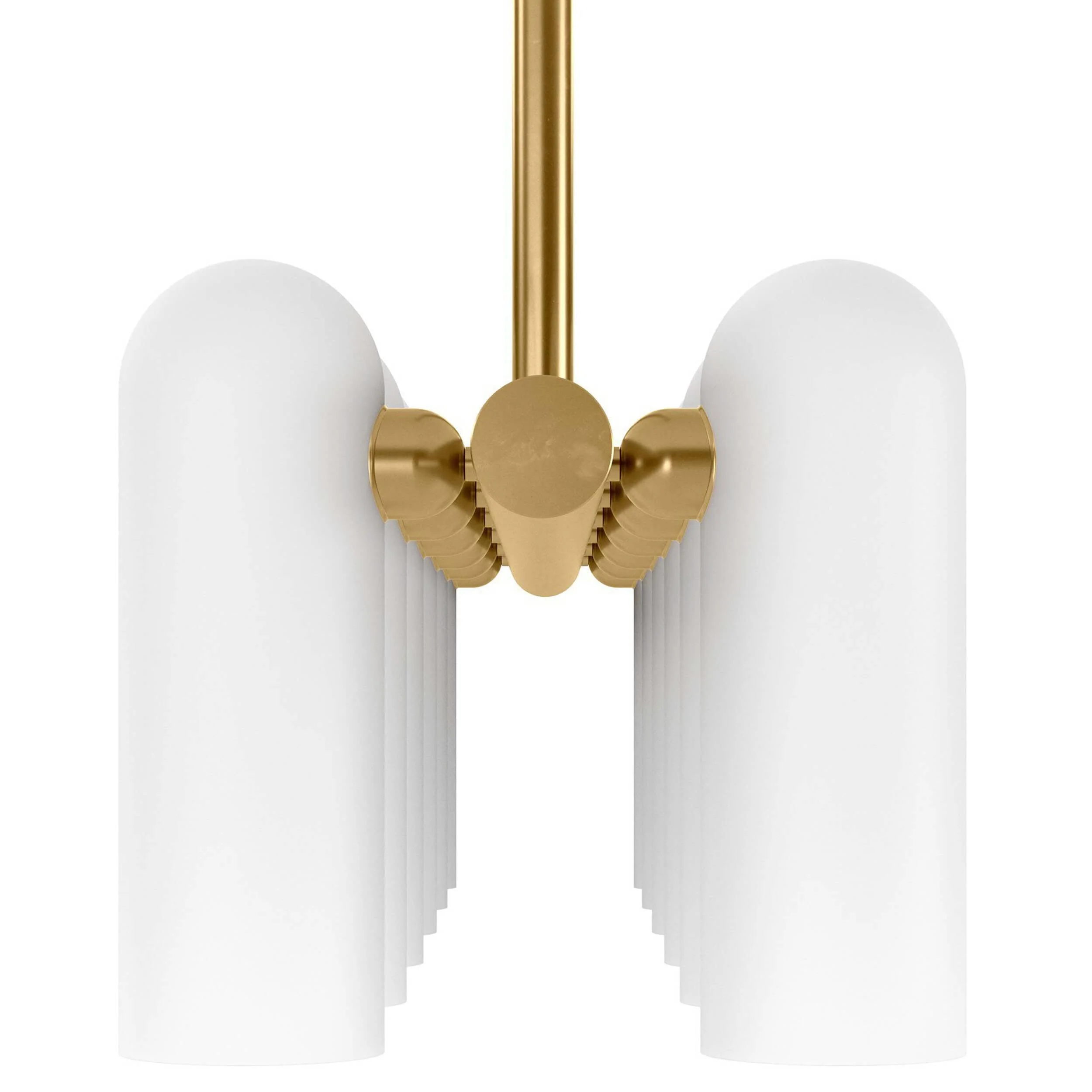 Odyssey Linear MD Chandelier, Burnished Brass by Four Hands - Image 4