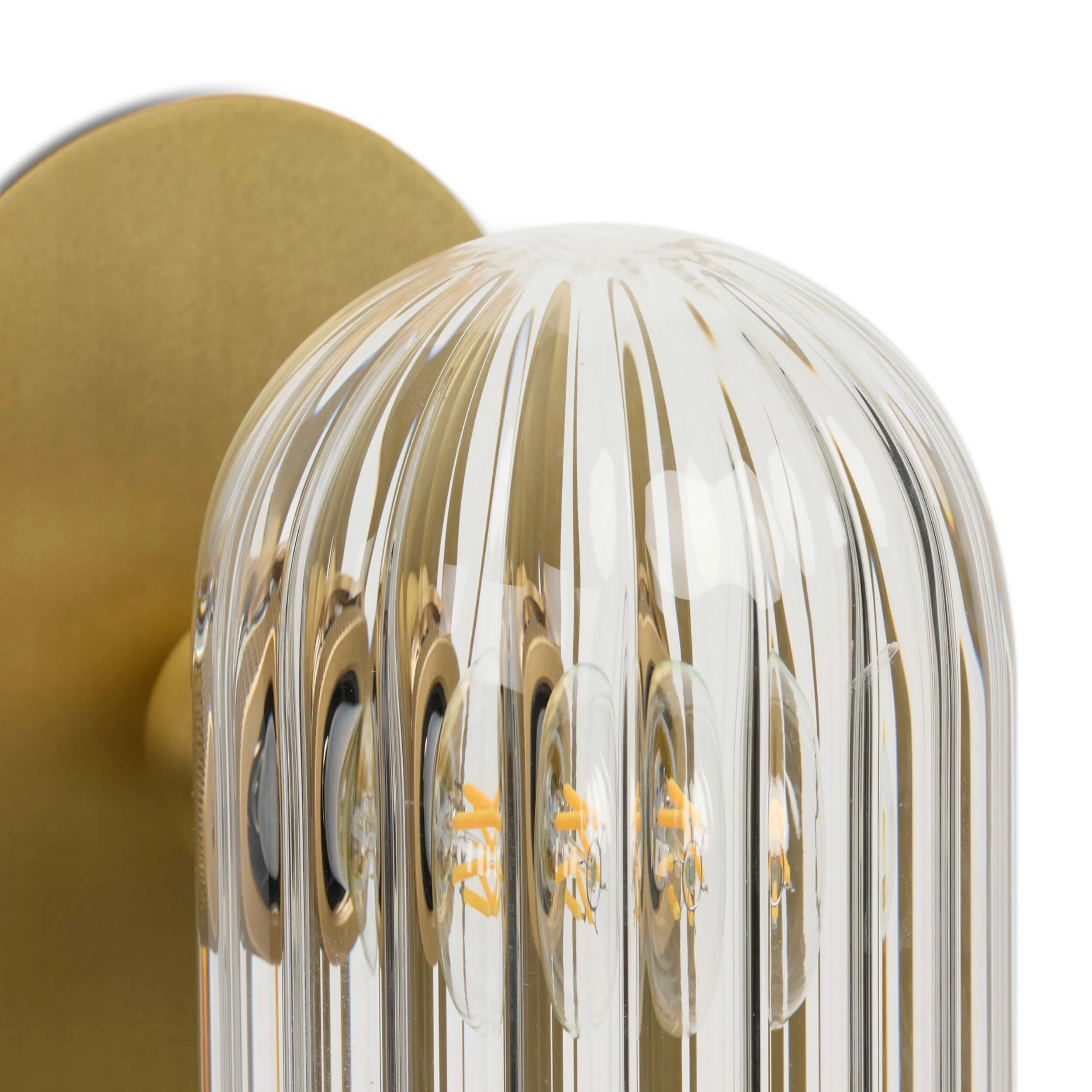 Odyssey Sconce, Burnished Brass/Black Gunmetal by Four Hands - Image 3