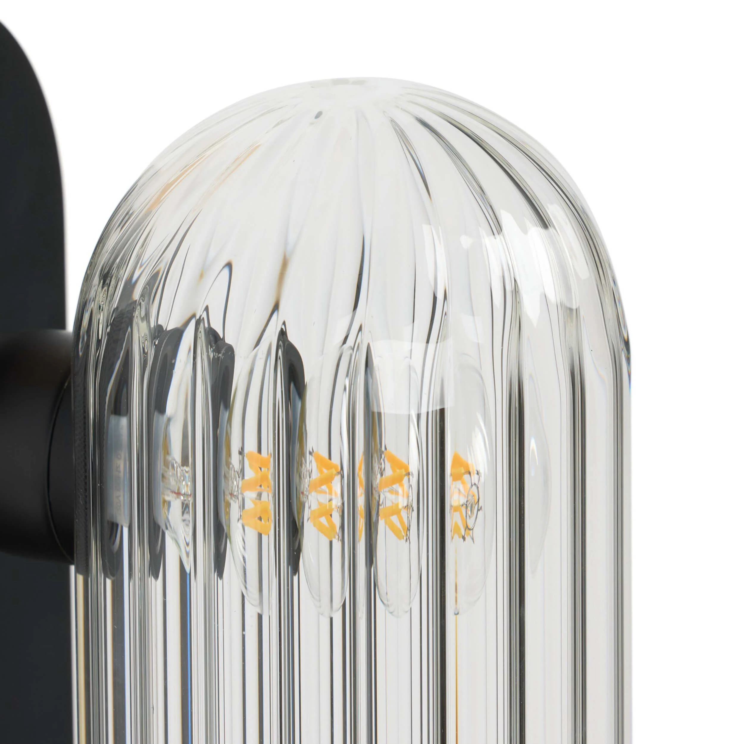 Odyssey Sconce, Clear/Black Gunmetal by Four Hands - Image 3