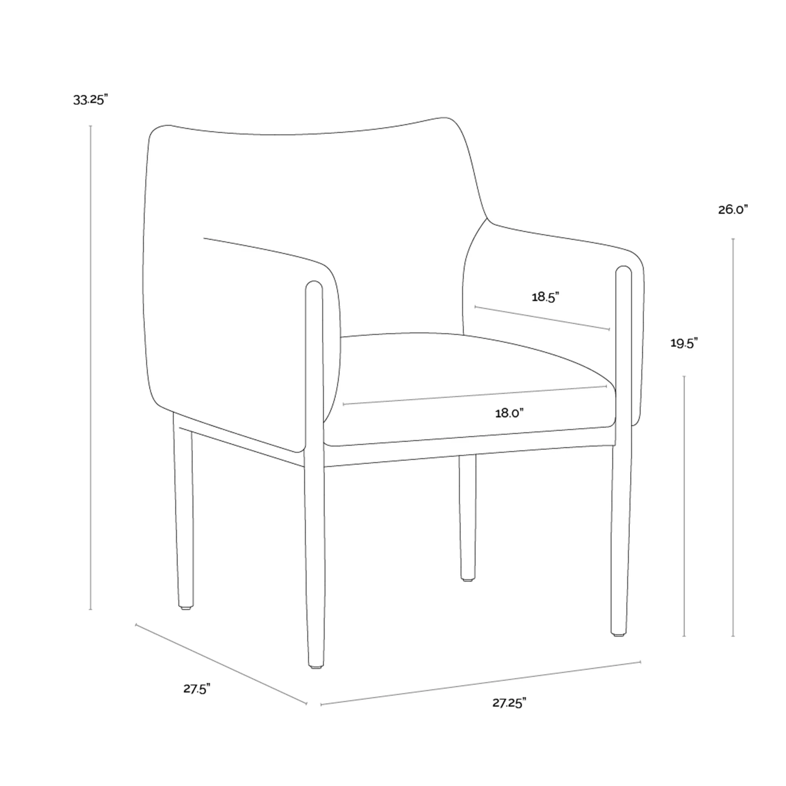 Olea Lounge Chair, Santa Cruz Oatmeal - Image 6