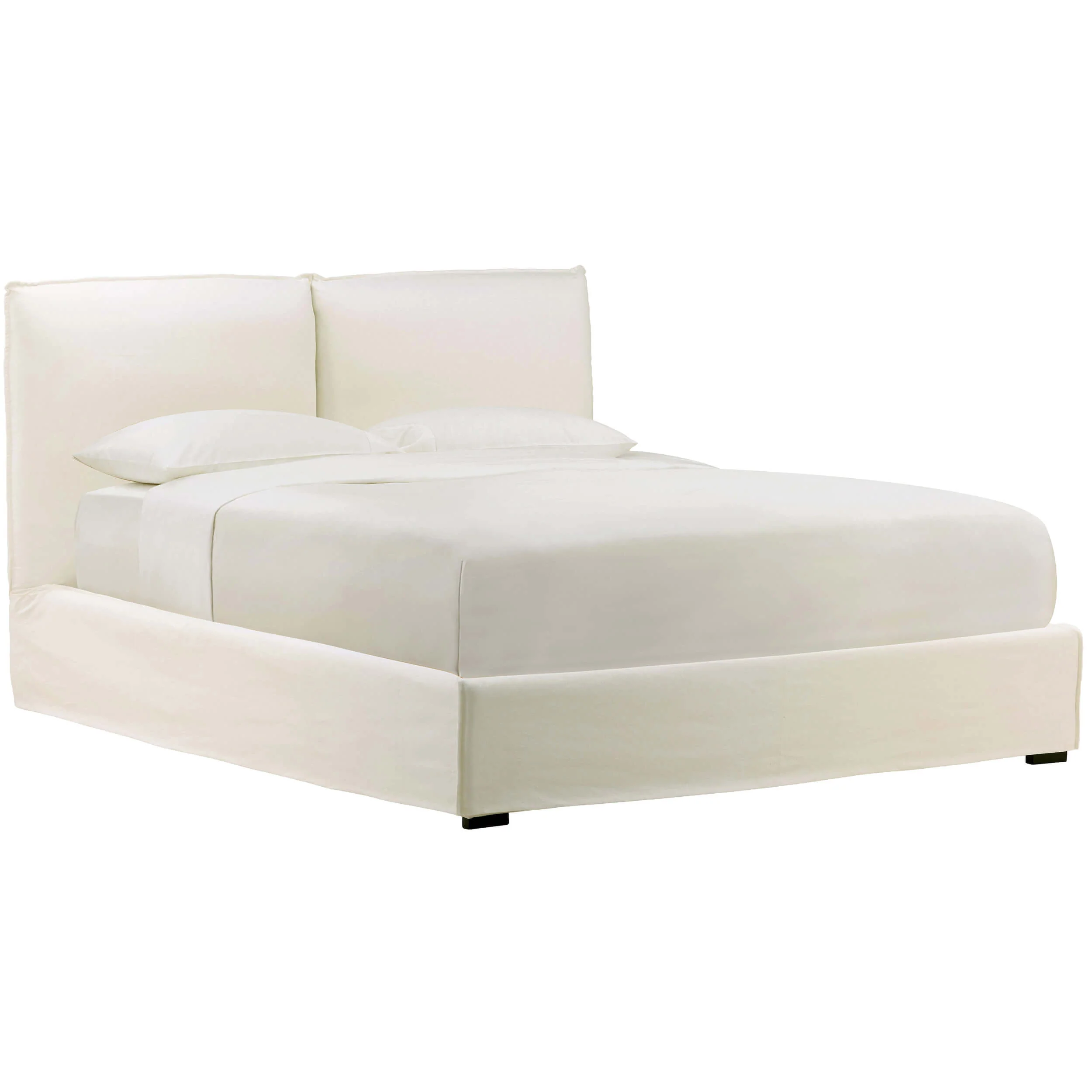 Omari Bed, Off-White