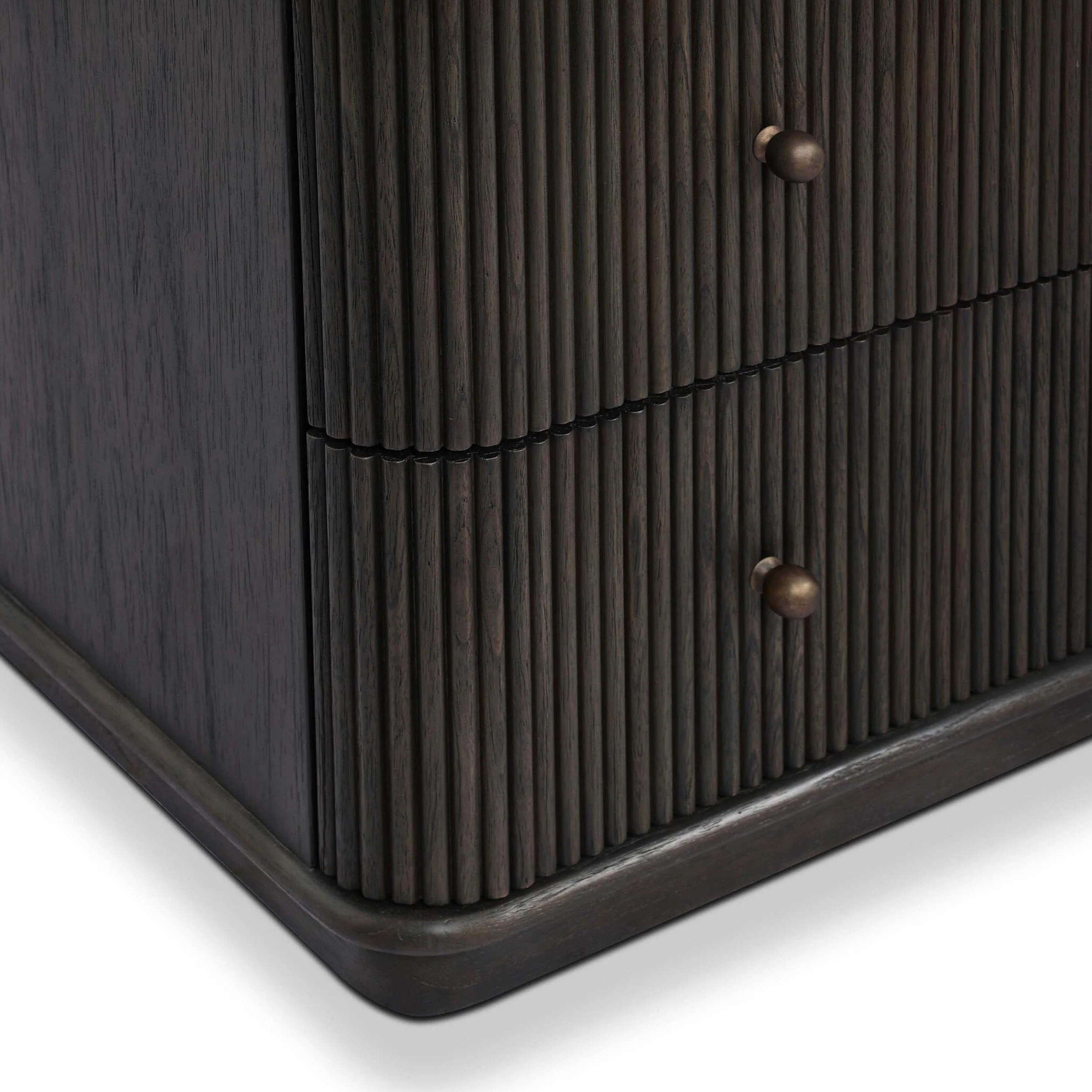 Ona 6 Drawer Dresser, Smoked Black by Four Hands - Image 6