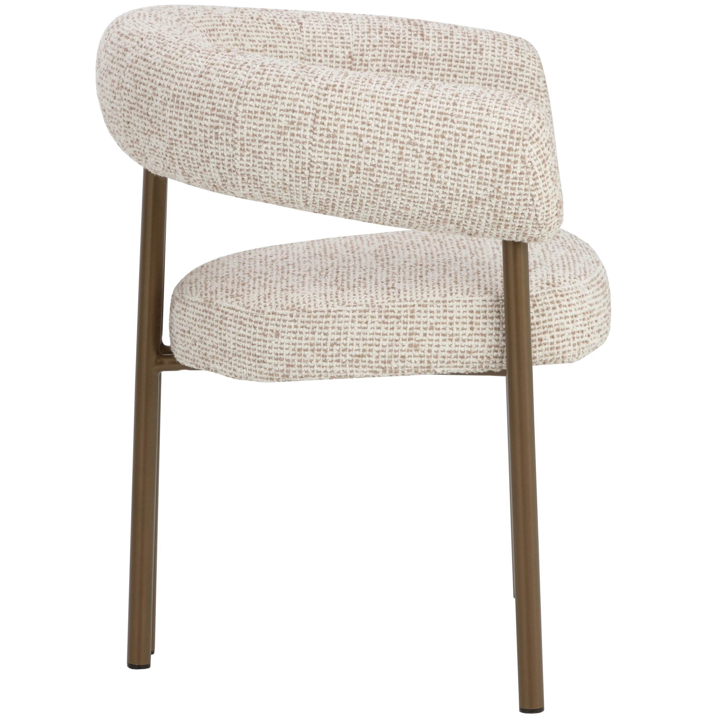 Oniva Dining Chair, Noah Ecru, Set of 2 - Image 3