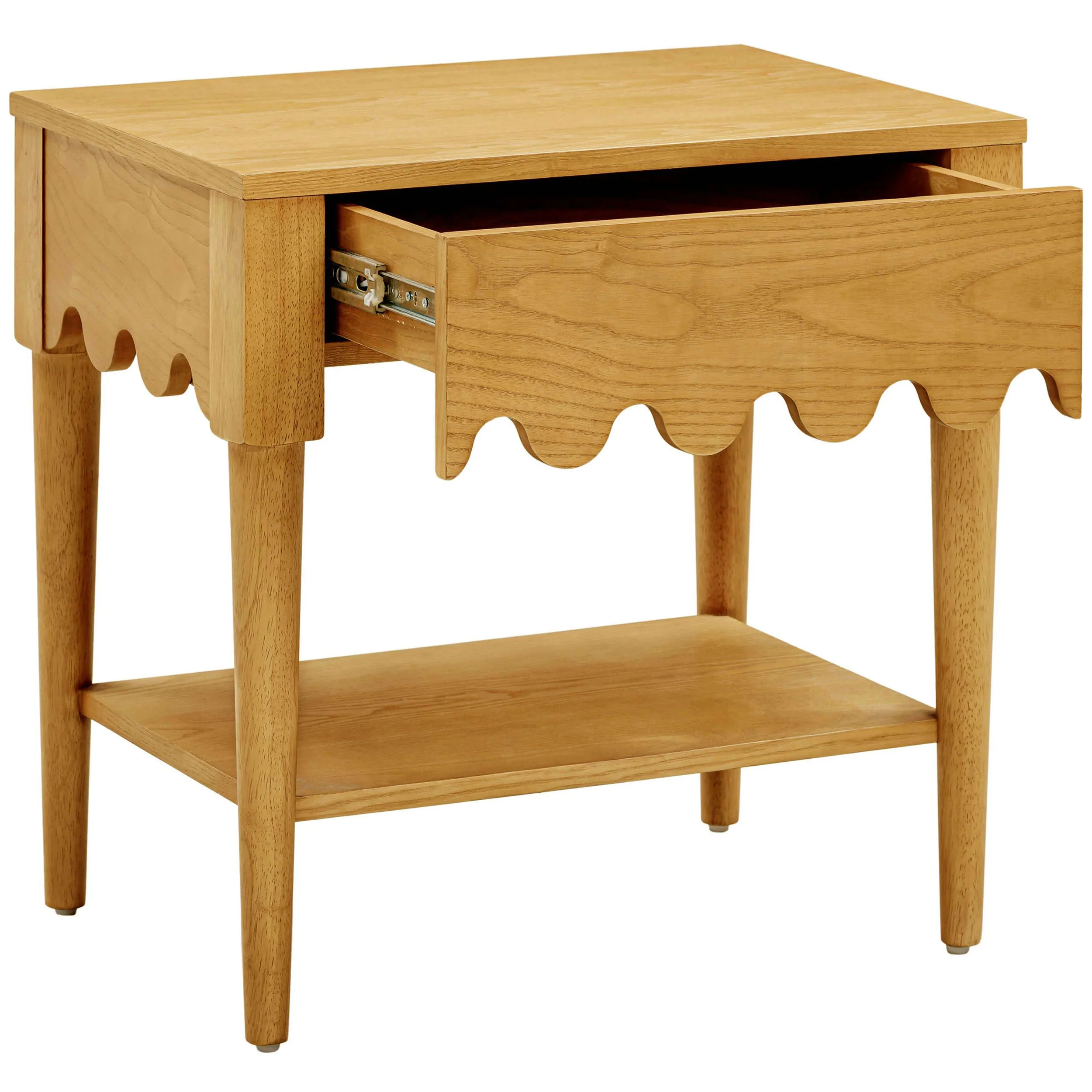 Oodle 1 Drawer Nightstand, Natural - Image 4