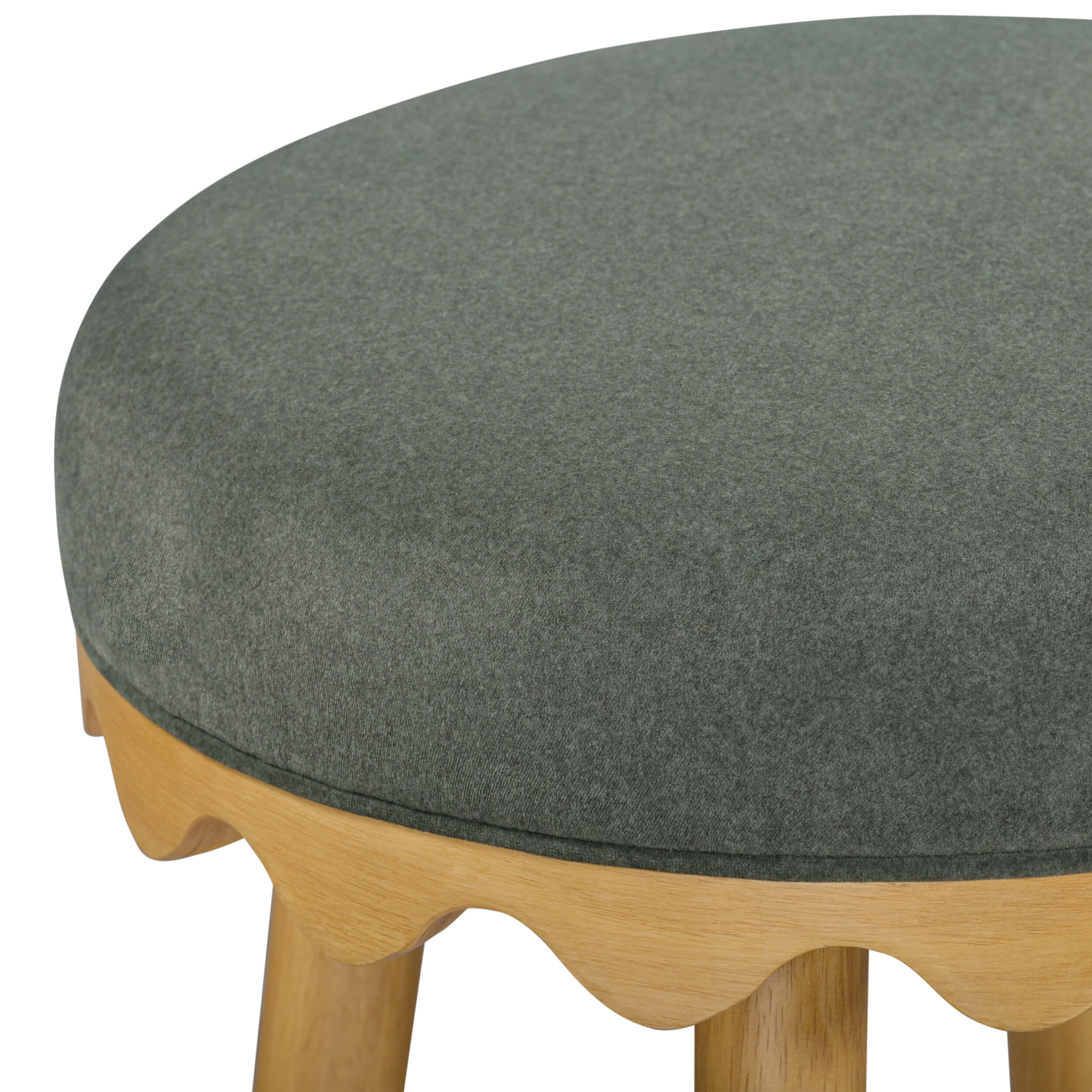 Oodle Bar & Counter Stool, Green/Natural - Image 10