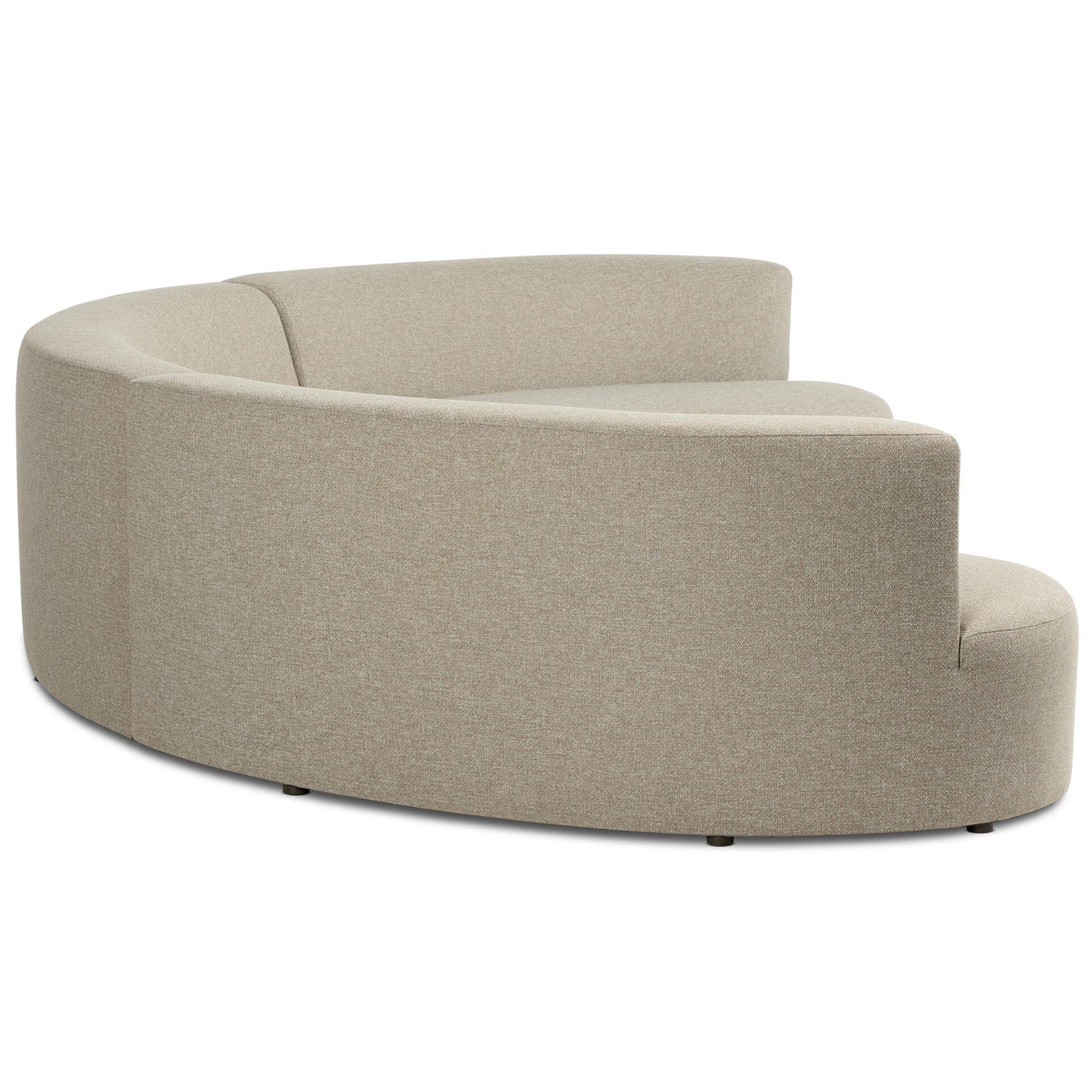Opal Outdoor 3 Piece Sectional, Hayes Smoke by Four Hands - Image 3