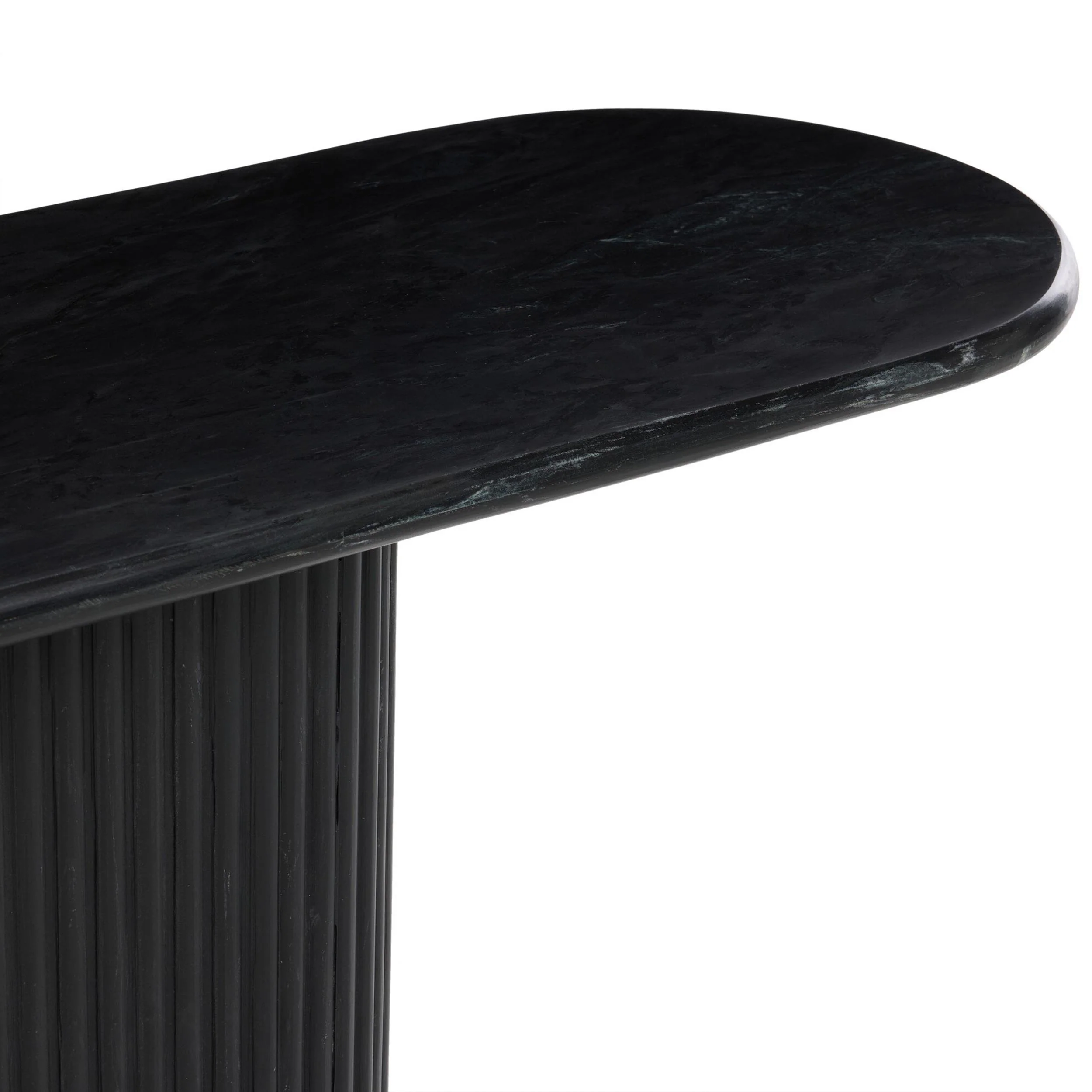 Oranda Console Table, Black by Four Hands - Image 5
