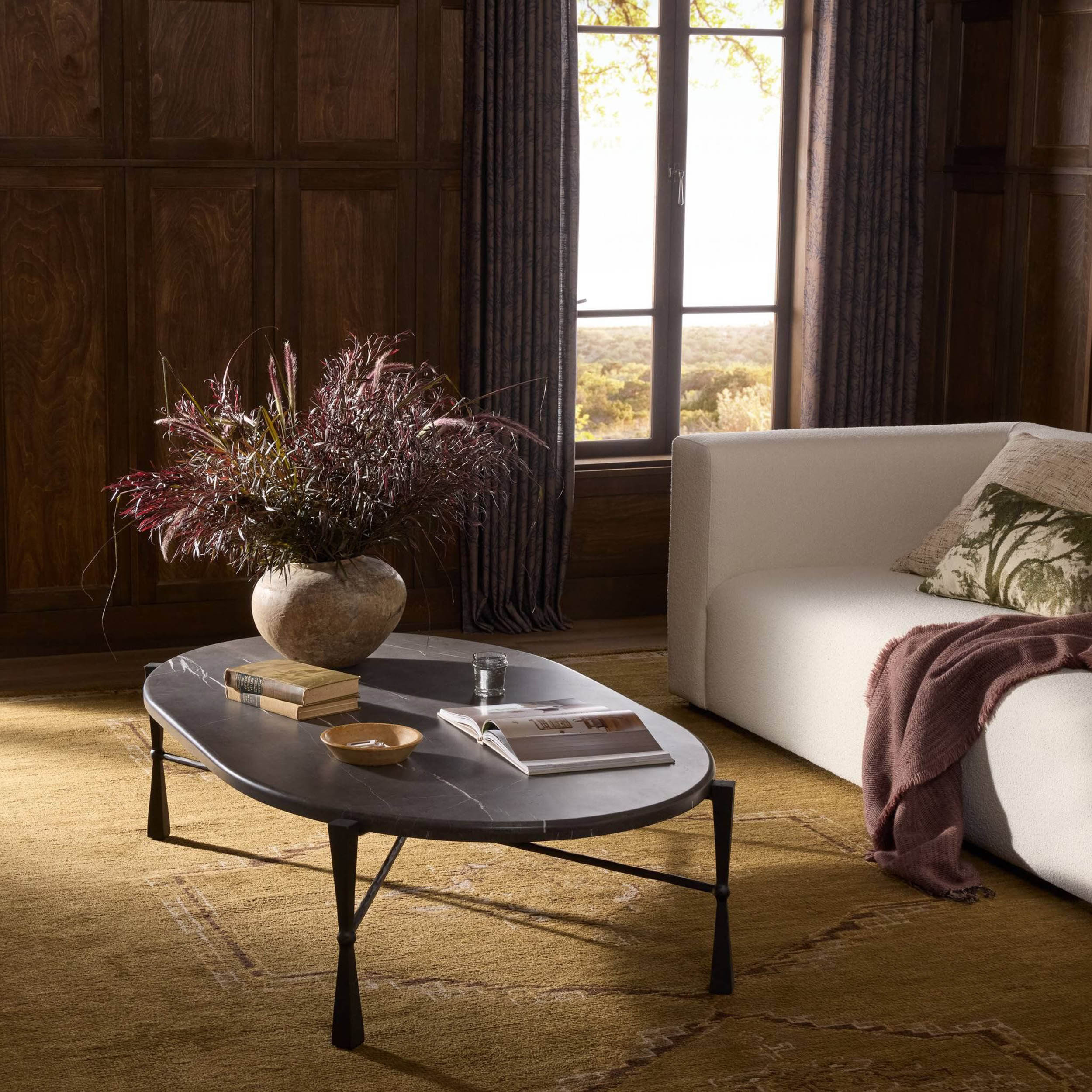 Rayna Coffee Table, Grey by Four Hands - Image 7