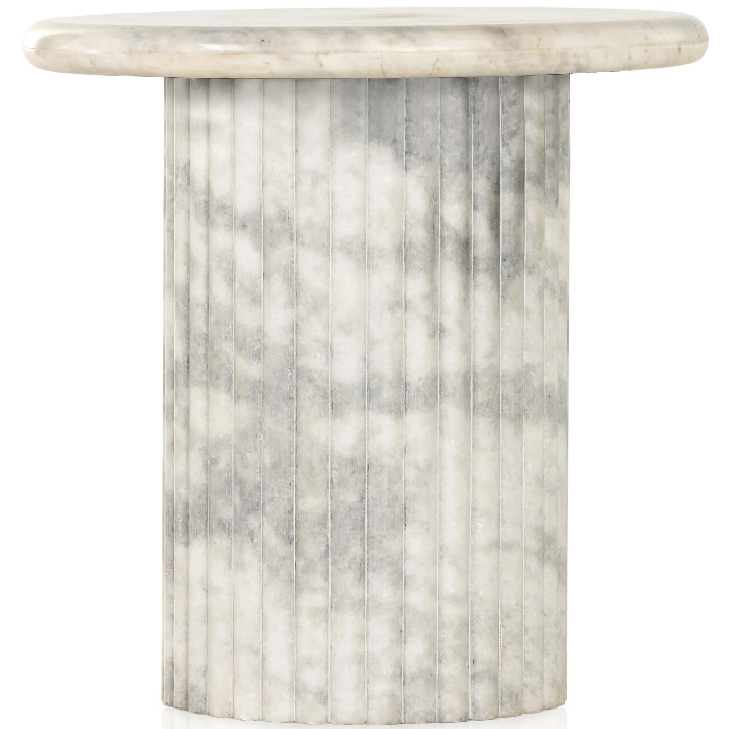 Oranda End Table, Marble by Four Hands - Image 2
