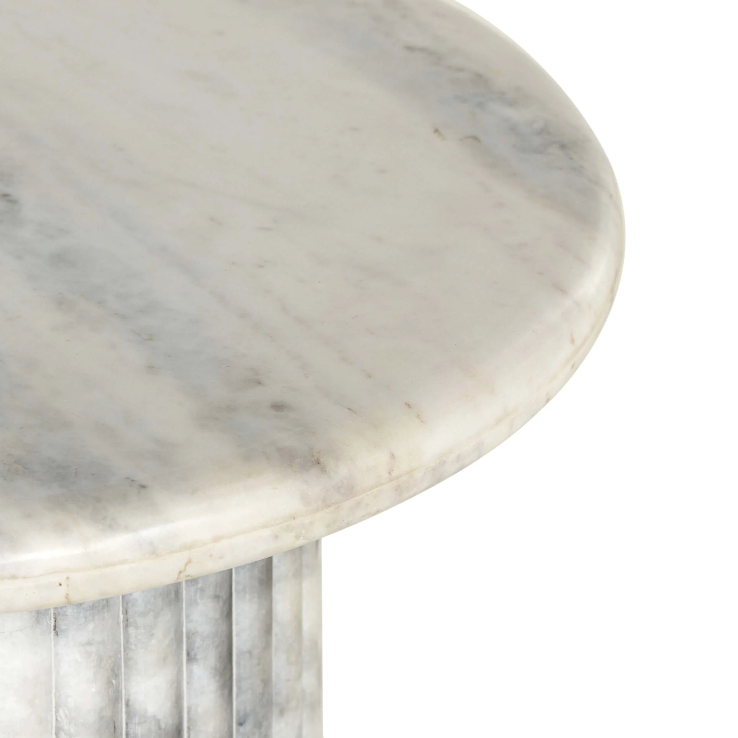 Oranda End Table, Marble by Four Hands - Image 3