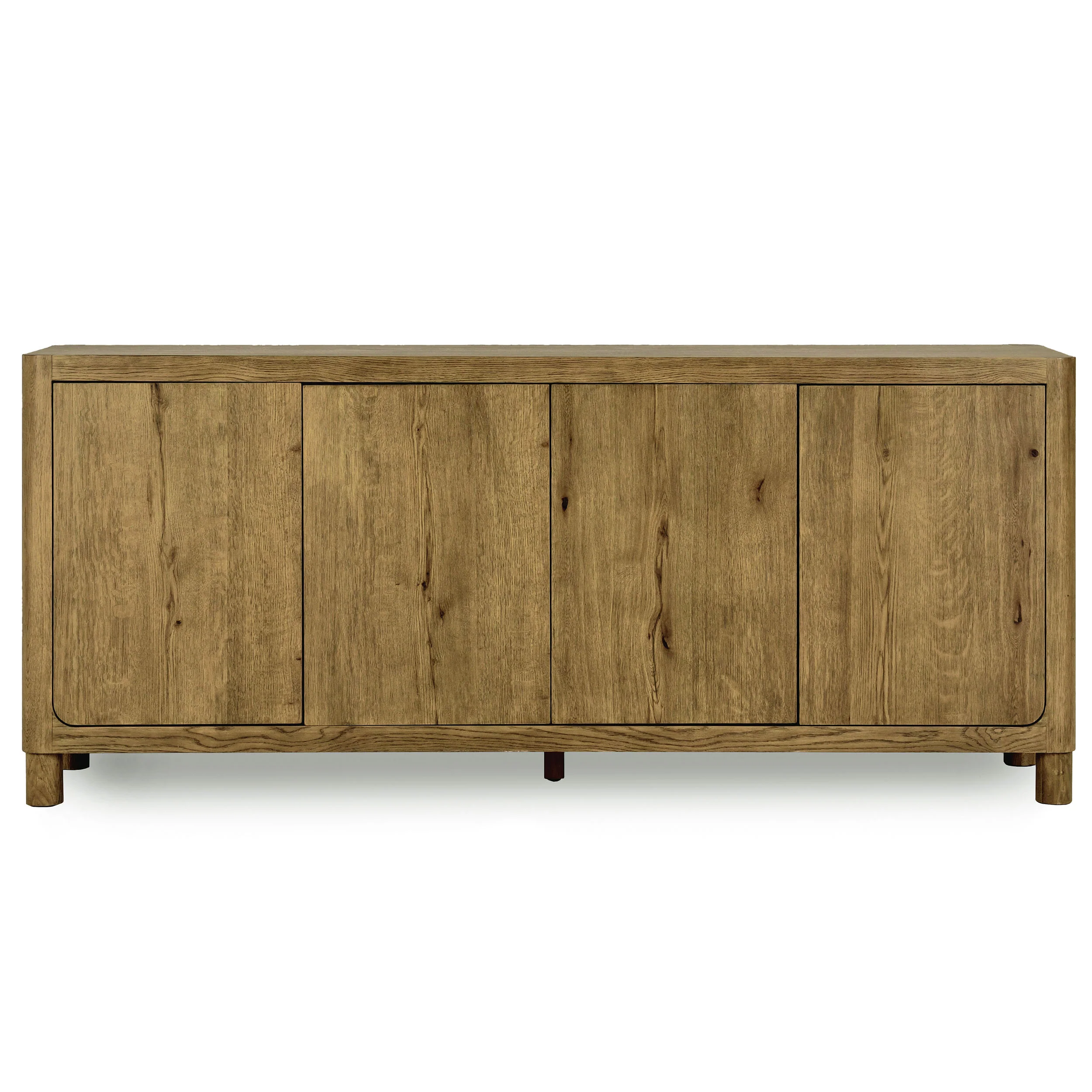 Orlando 4 Door Buffet, Light Brown - Image 2