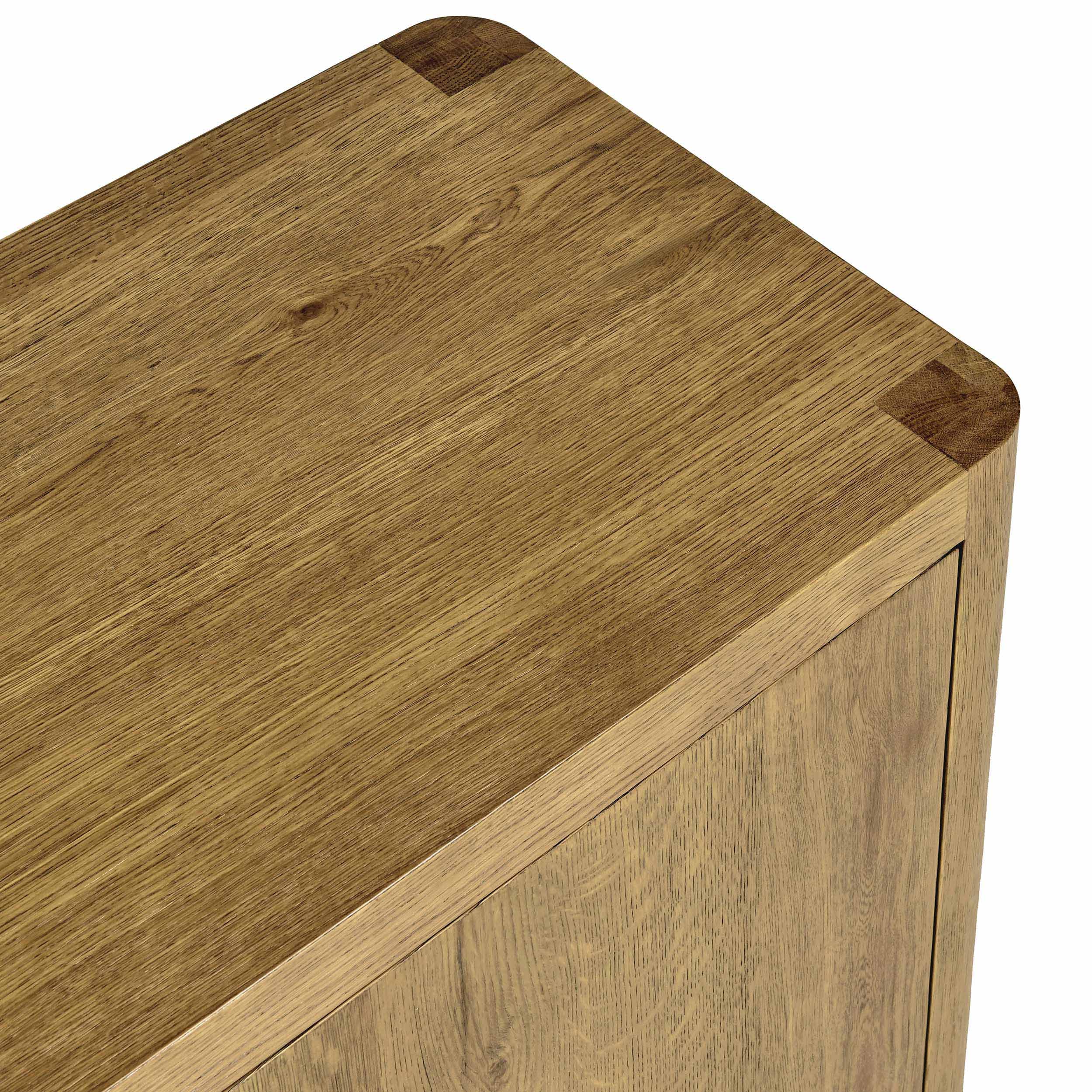 Orlando 4 Door Buffet, Light Brown - Image 5