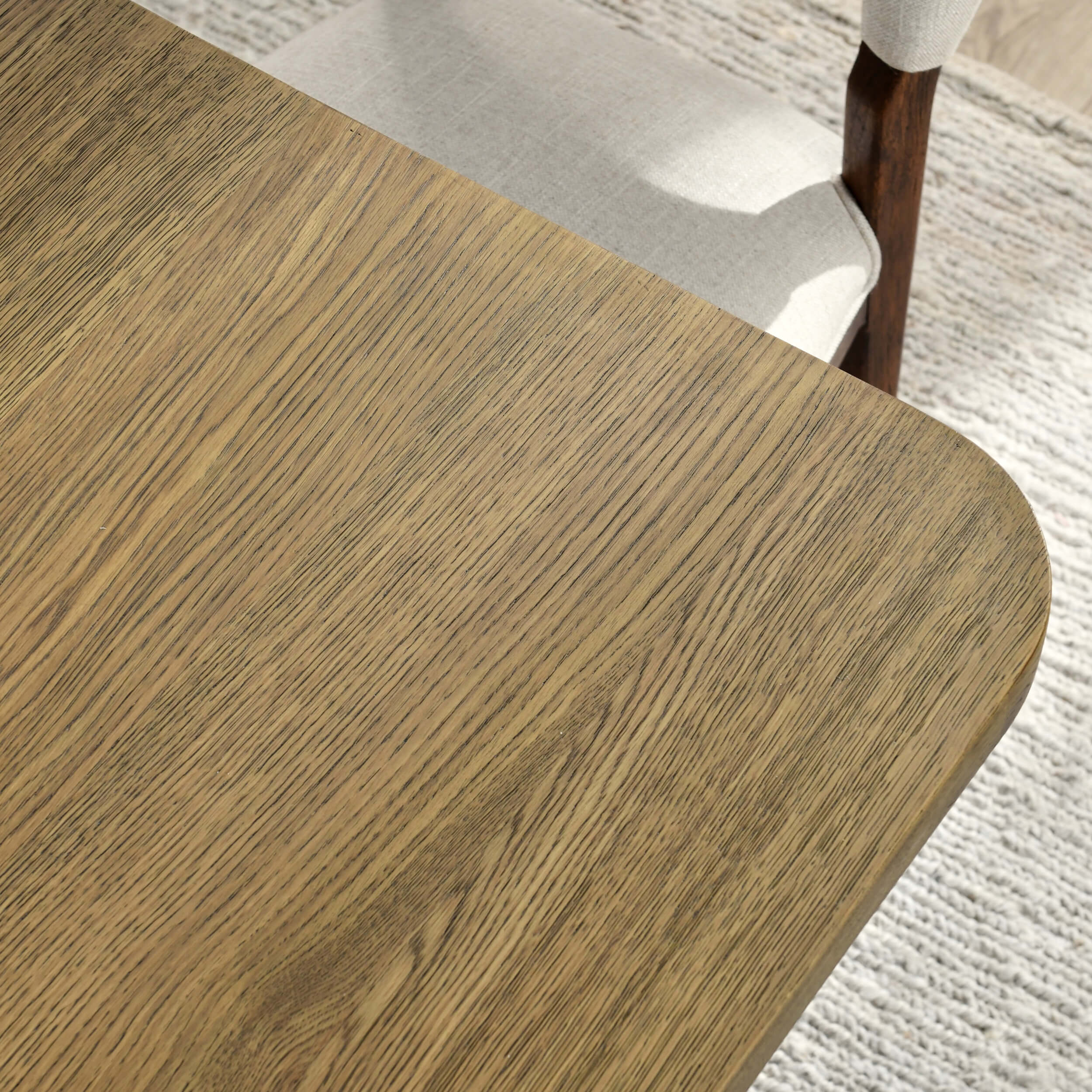 Orlando 71" Rectangular Dining Table, Light Brown - Image 5