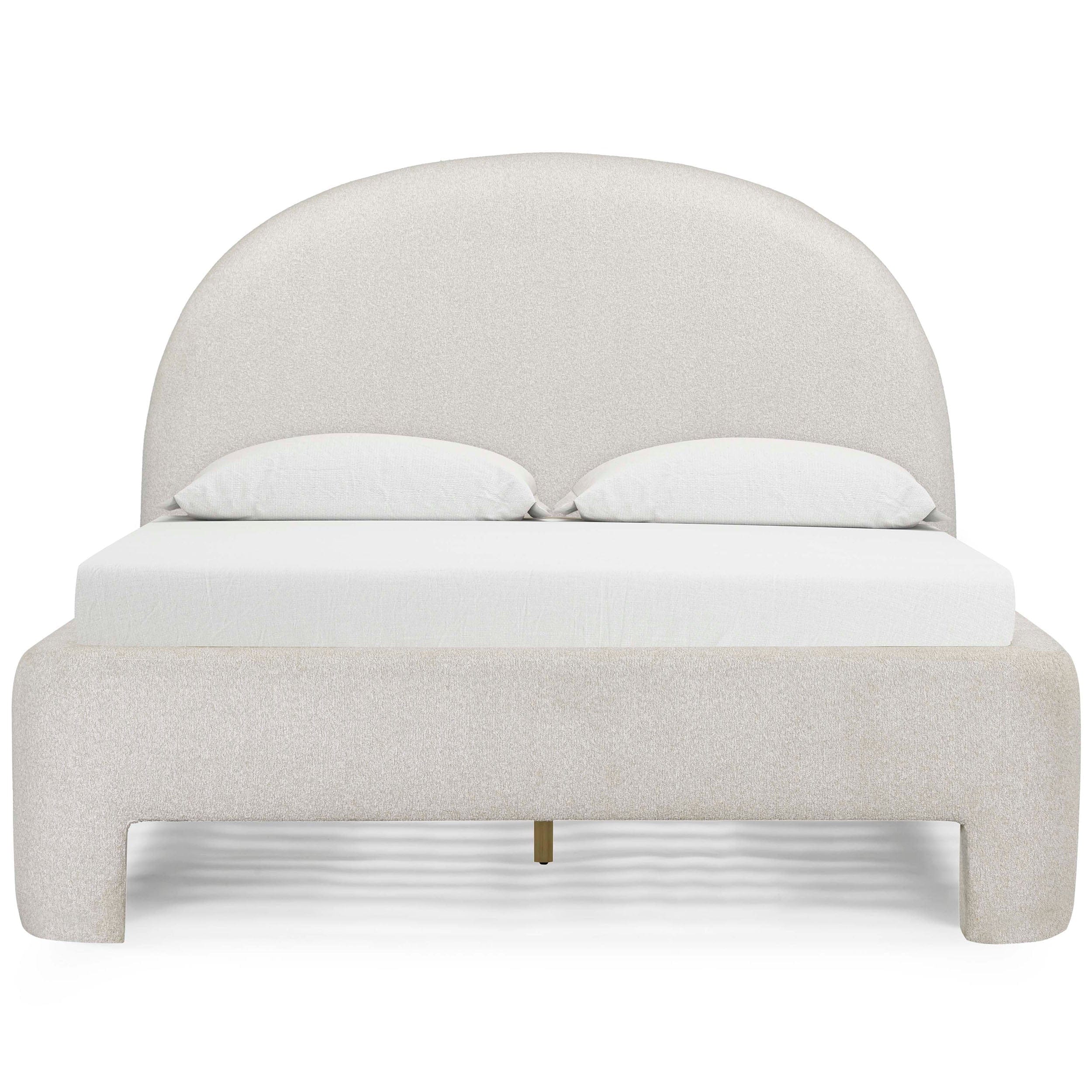 Orphea Boucle Bed, Off-White - Image 2