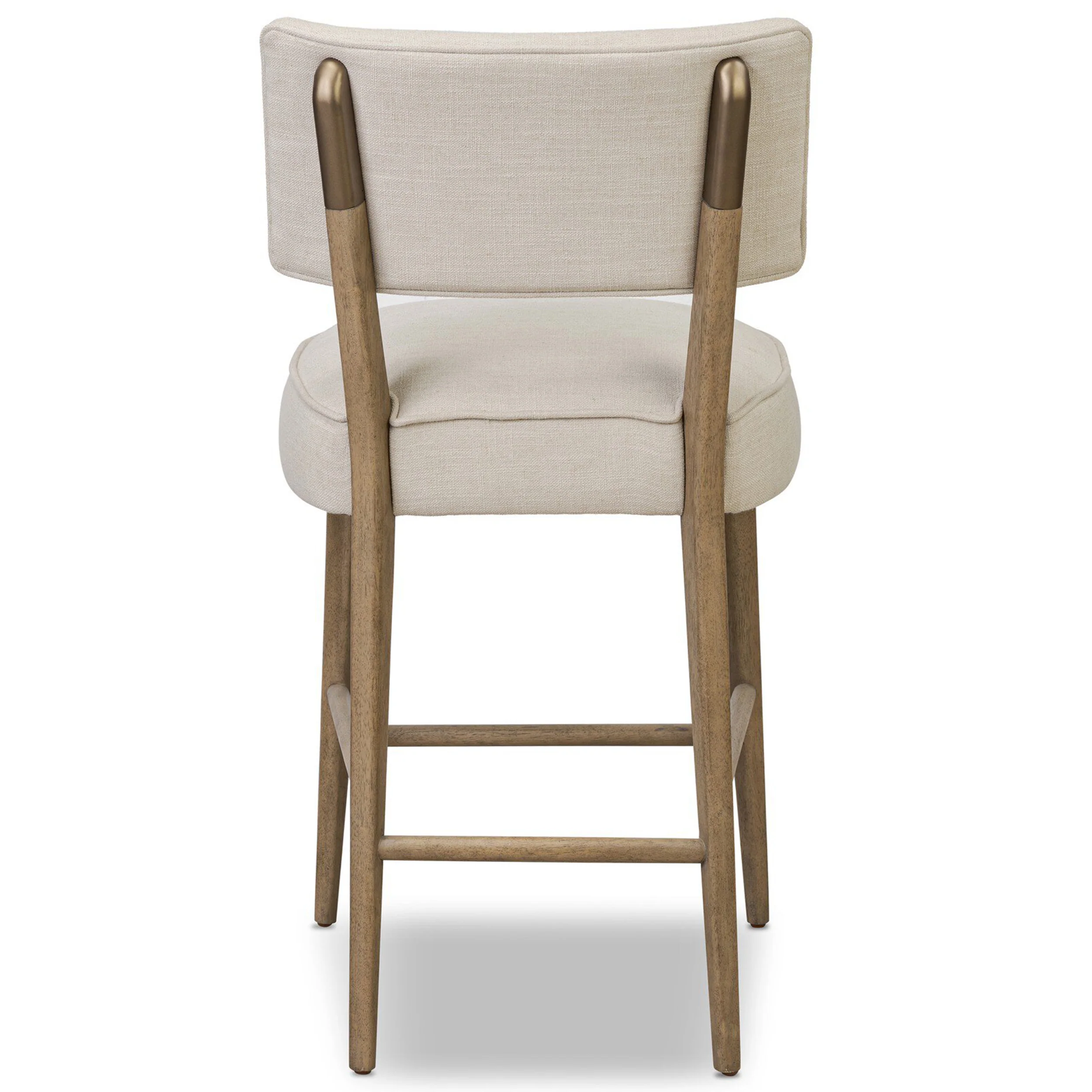 Orville Stool, Cambric Ivory by Four Hands - Image 4