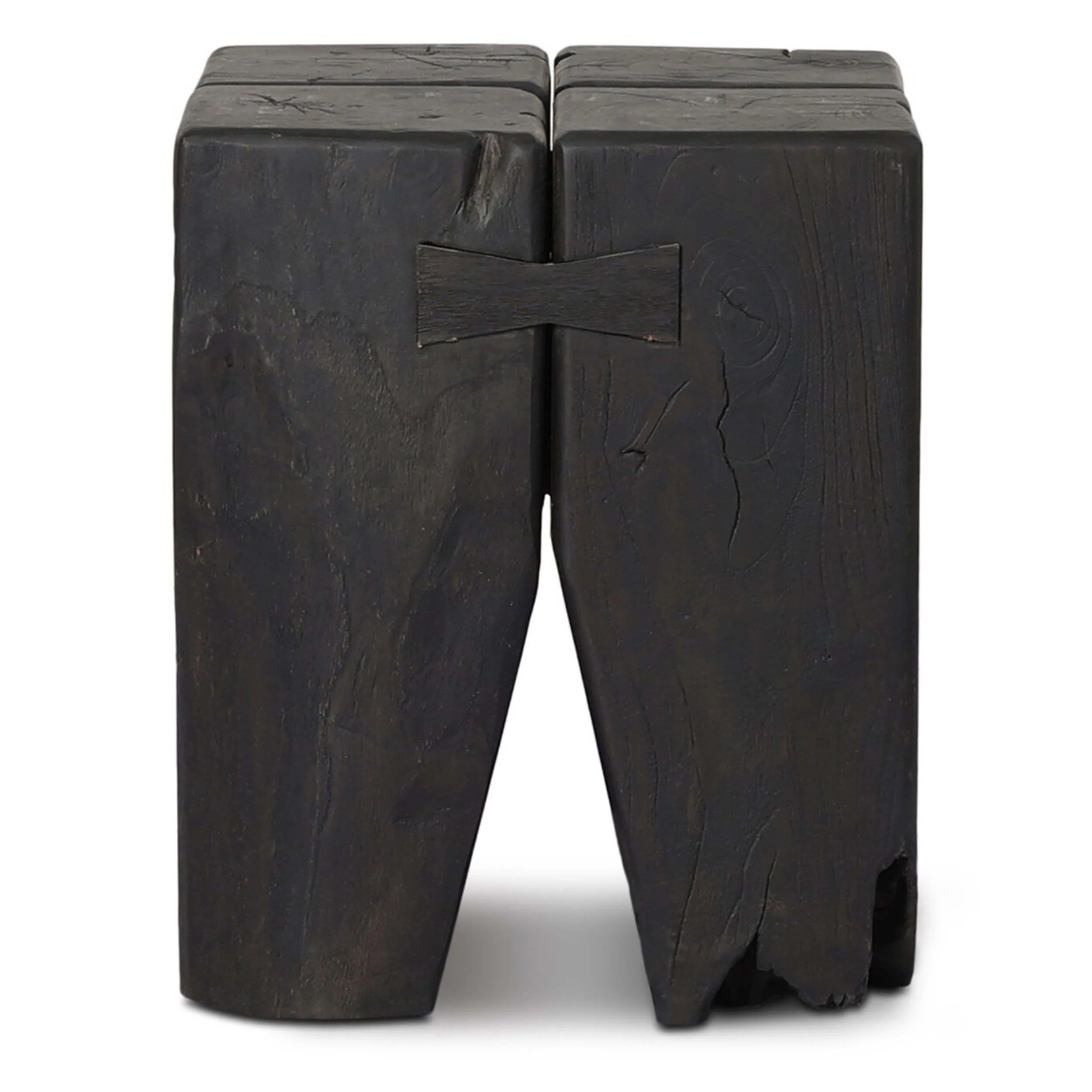 Oshan Outdoor End Table, Black by Four Hands - Image 3