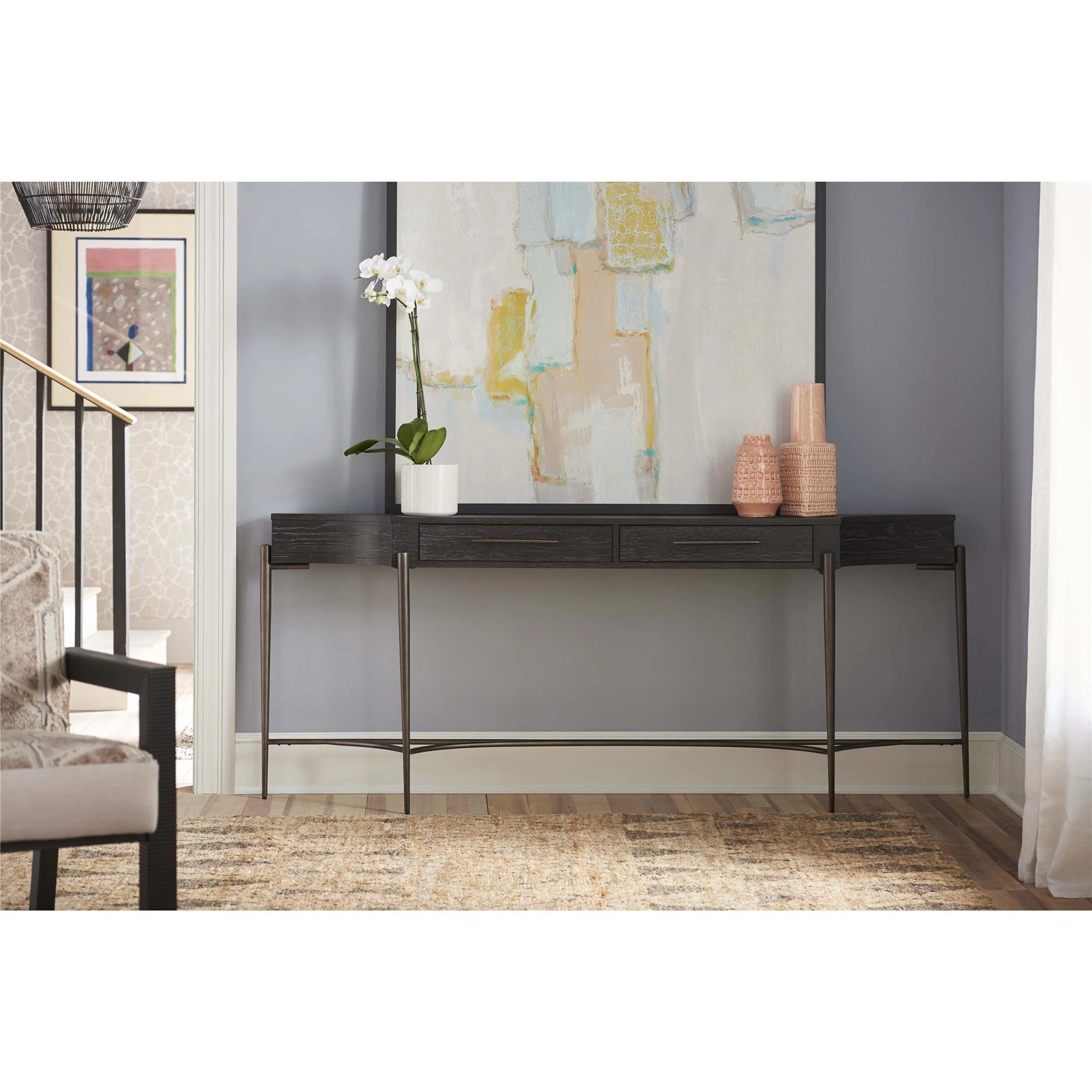 Oslo Console Table, Onyx - Image 2