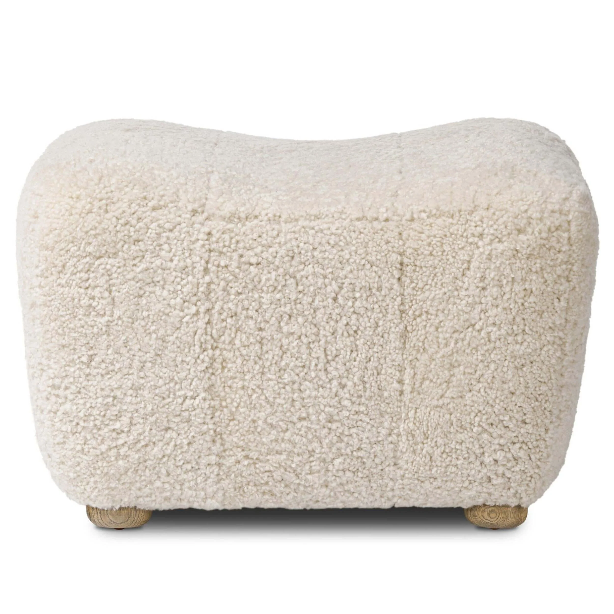 Oslo Ottoman, Beige by Amber Lewis x Four Hands - Image 2