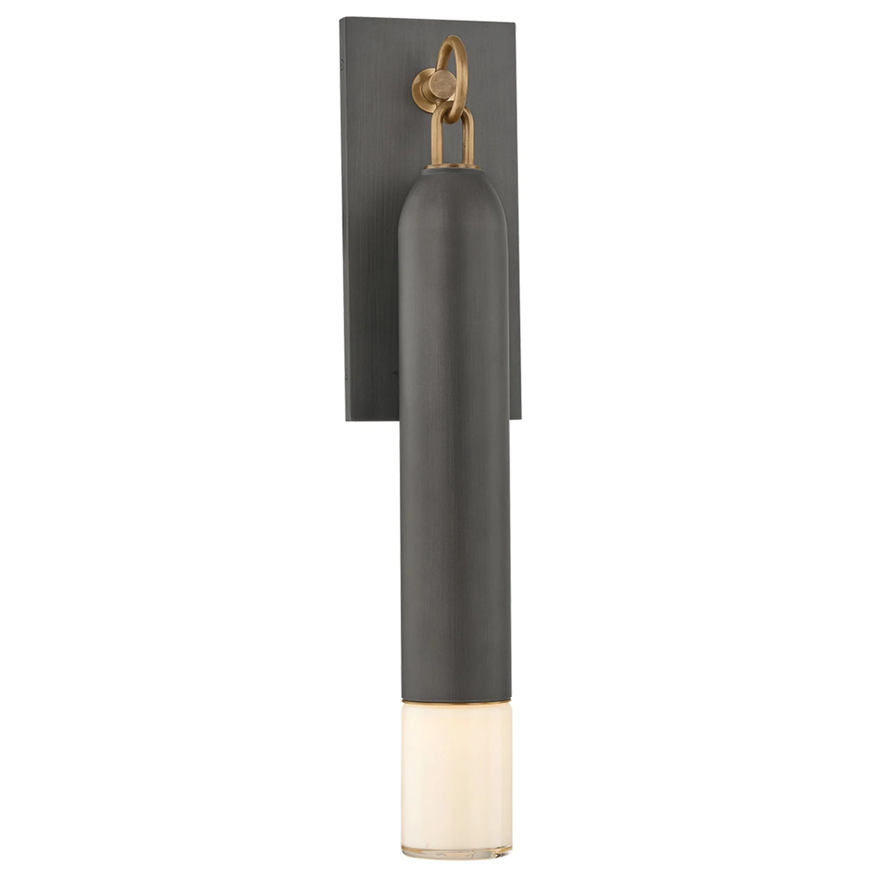 Osprey Wall Sconce, Patina Brass/Graphite - Image 2