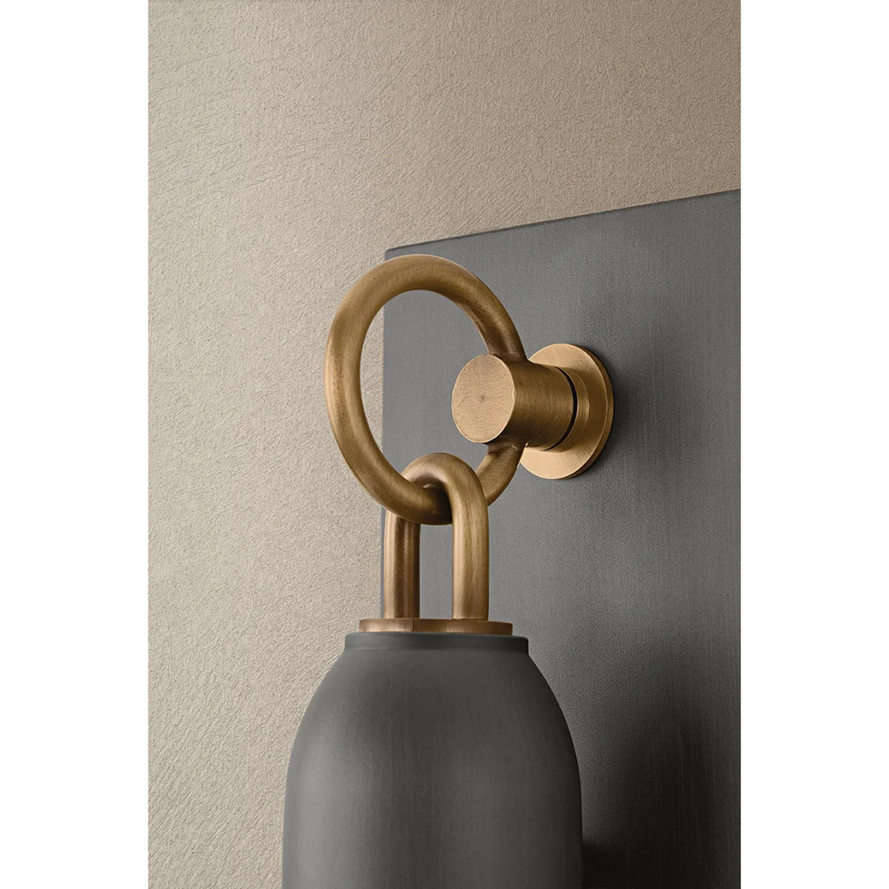Osprey Wall Sconce, Patina Brass/Graphite - Image 5