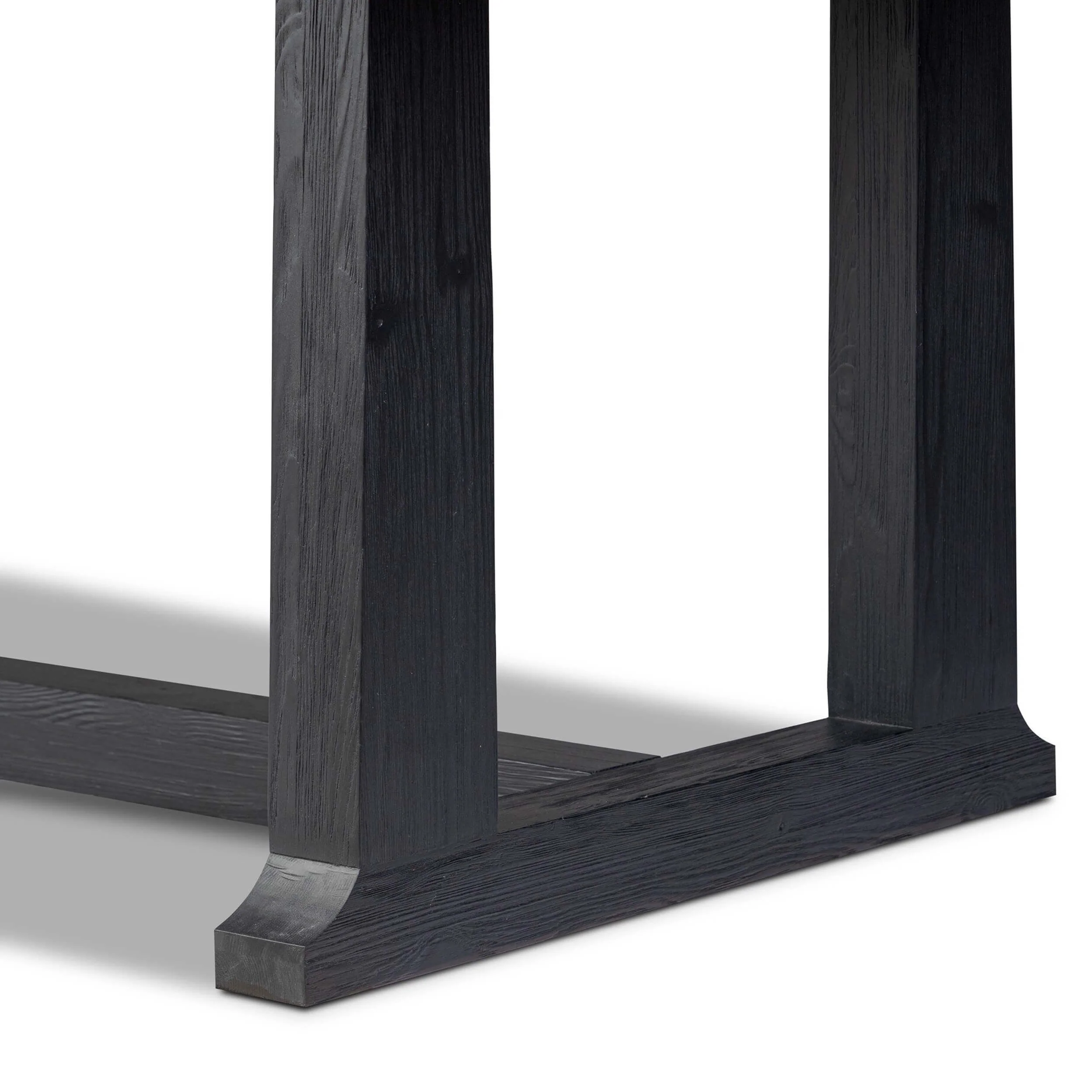 Otto Dining Table, Black by Four Hands - Image 5