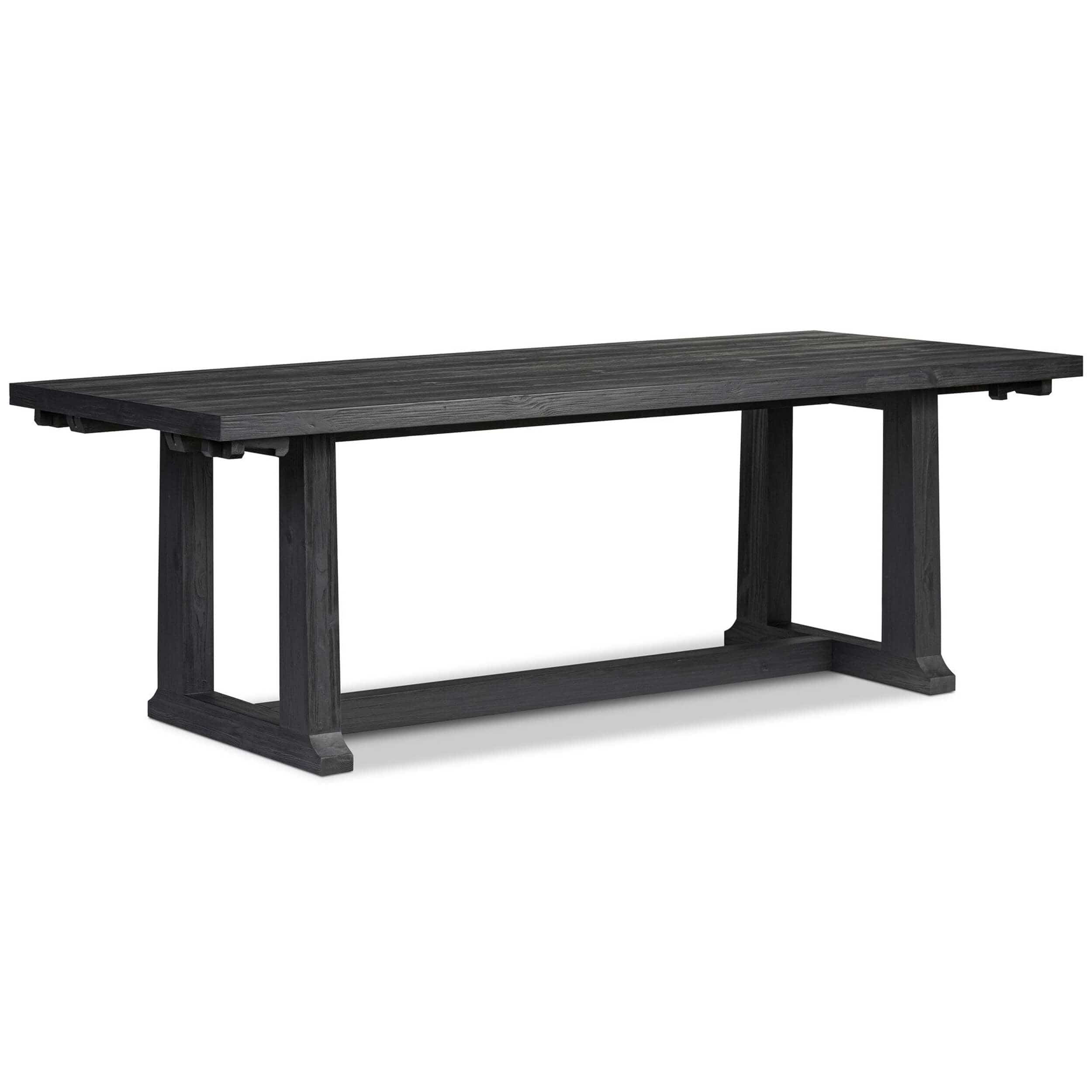 Otto Extension Dining Table, Black by Four Hands - Image 2