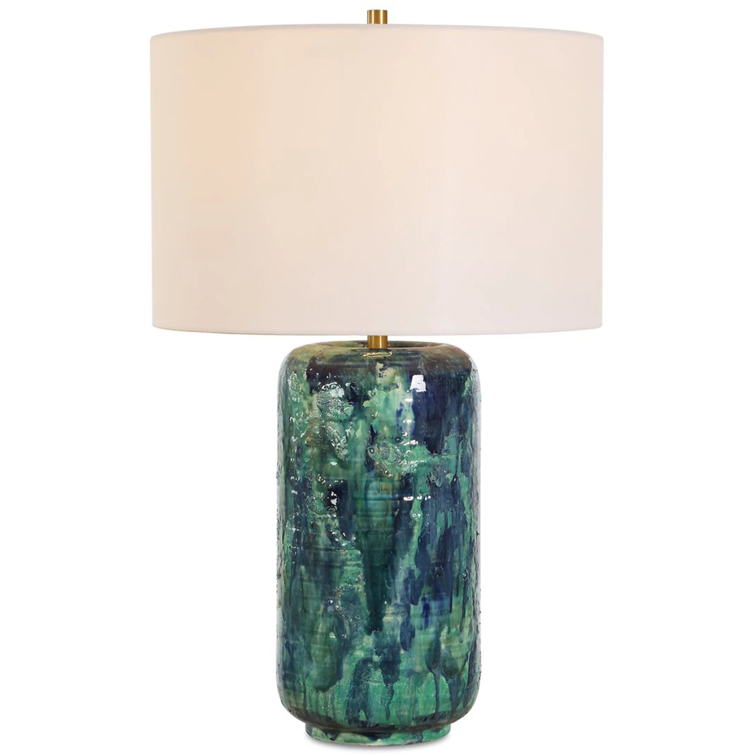 Out Of The Blue Table Lamp, Green - Image 2