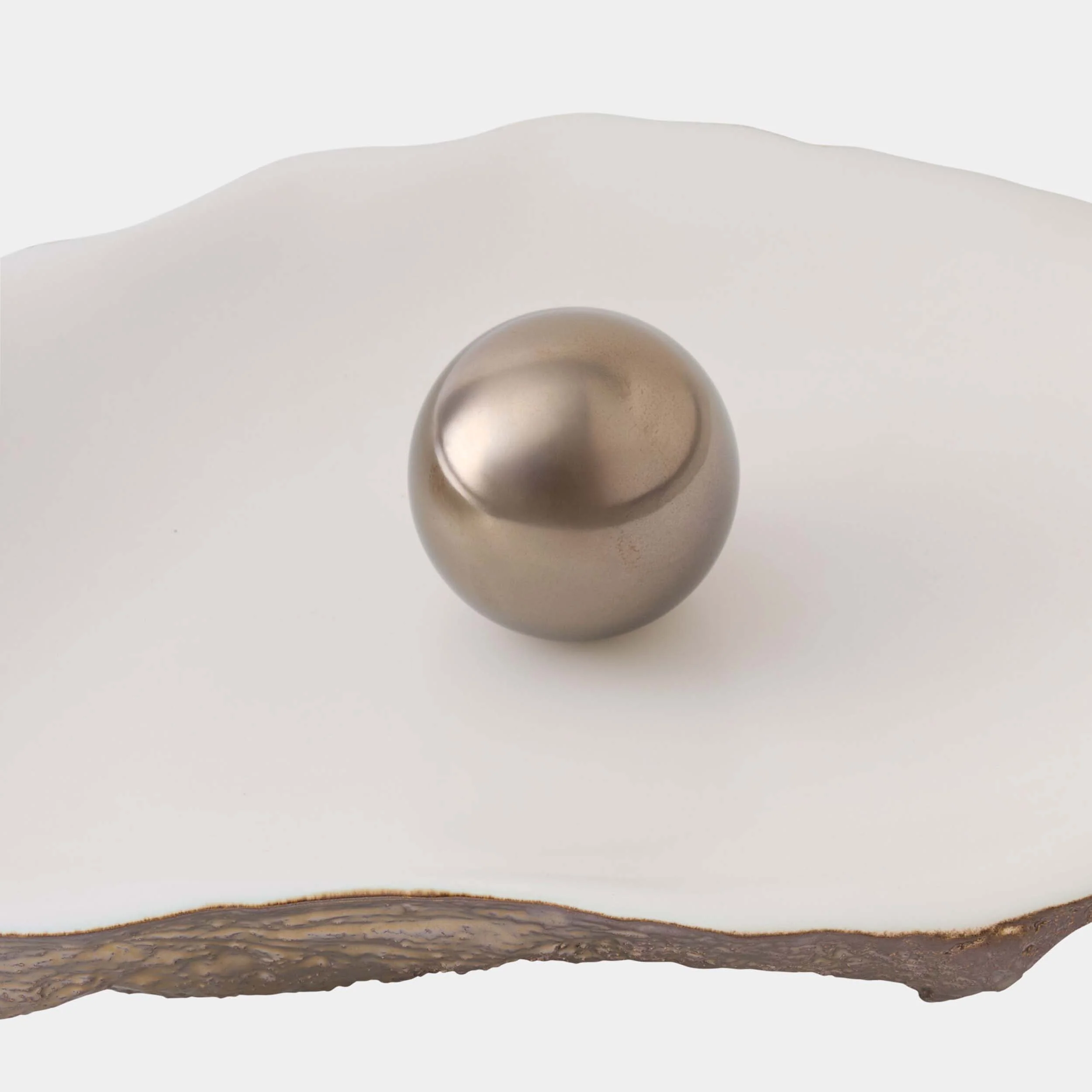 Oyster Bowl, White - Image 3