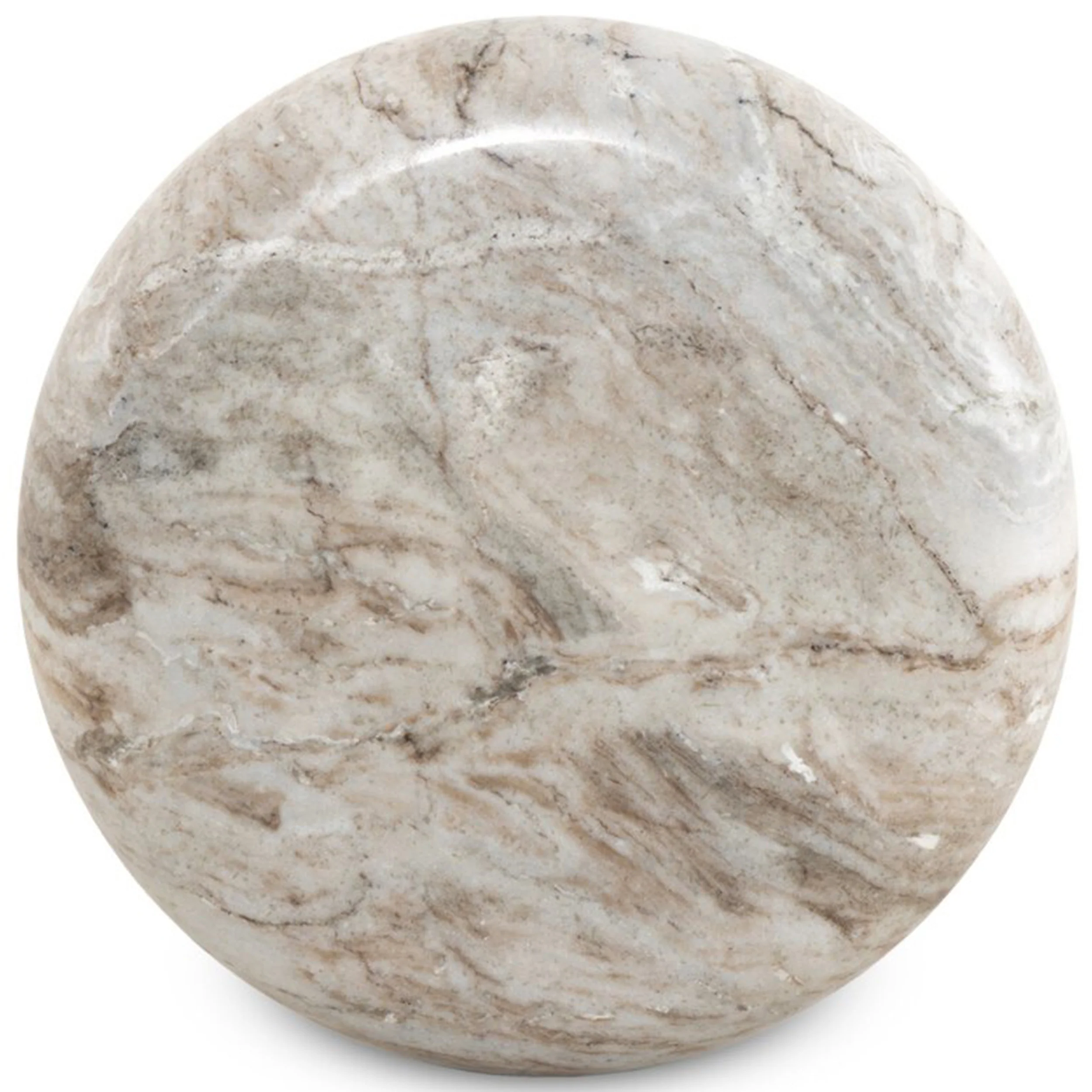Pablo Outdoor End Table, Sawar Marble by Four Hands - Image 3