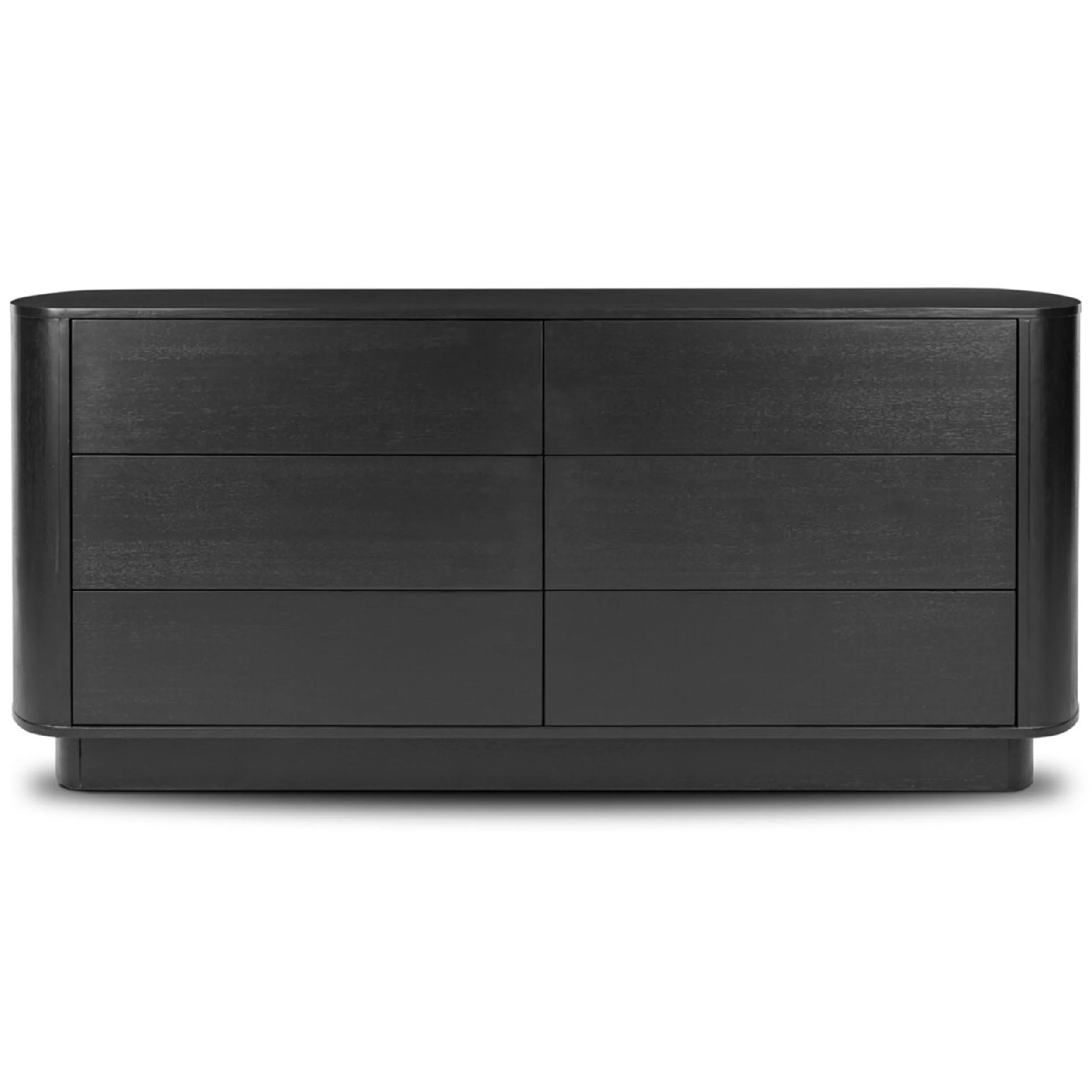 Paden 6 Drawer Dresser, Aged Black by Four Hands - Image 2