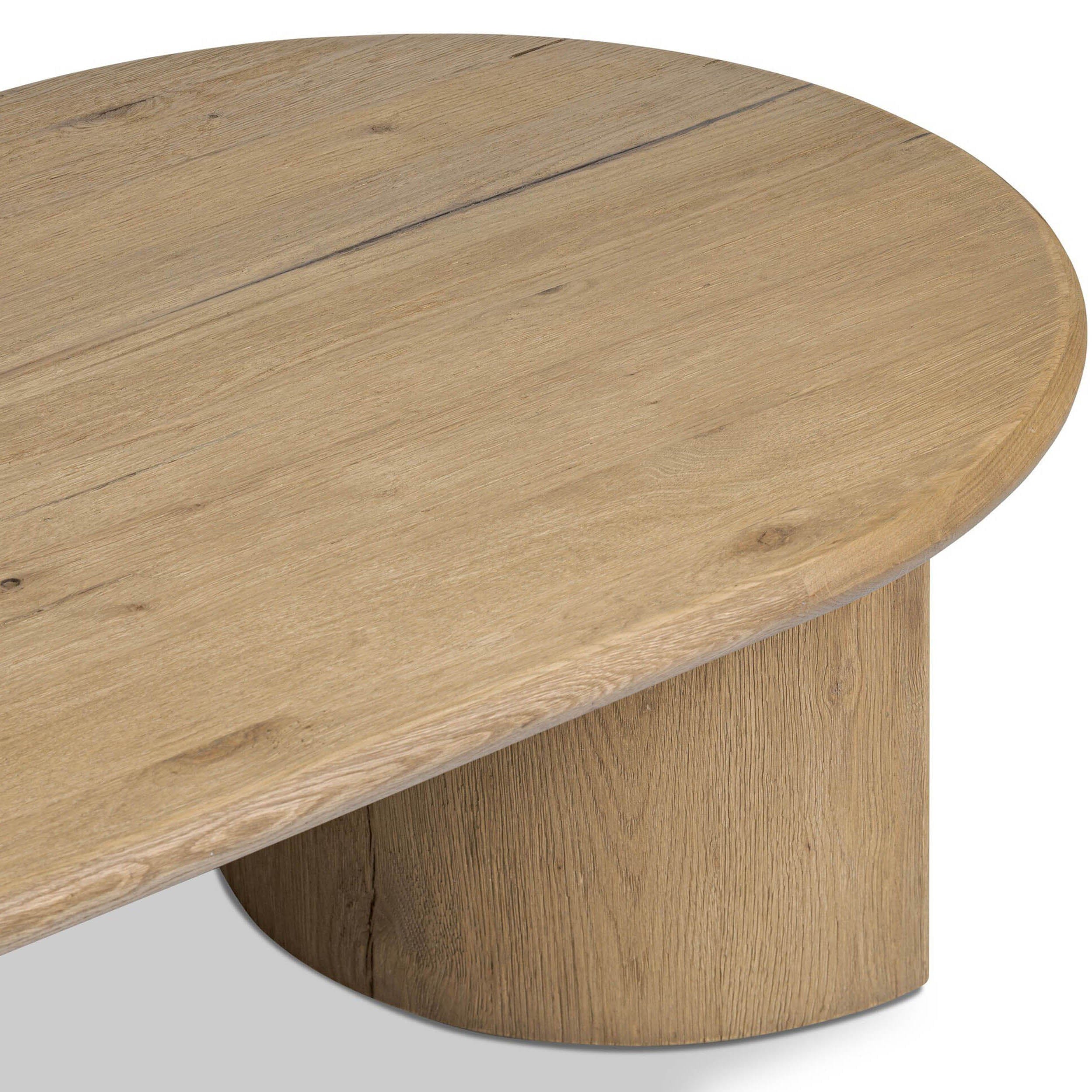 Paden Coffee Table, Worn Oak by Four Hands - Image 12