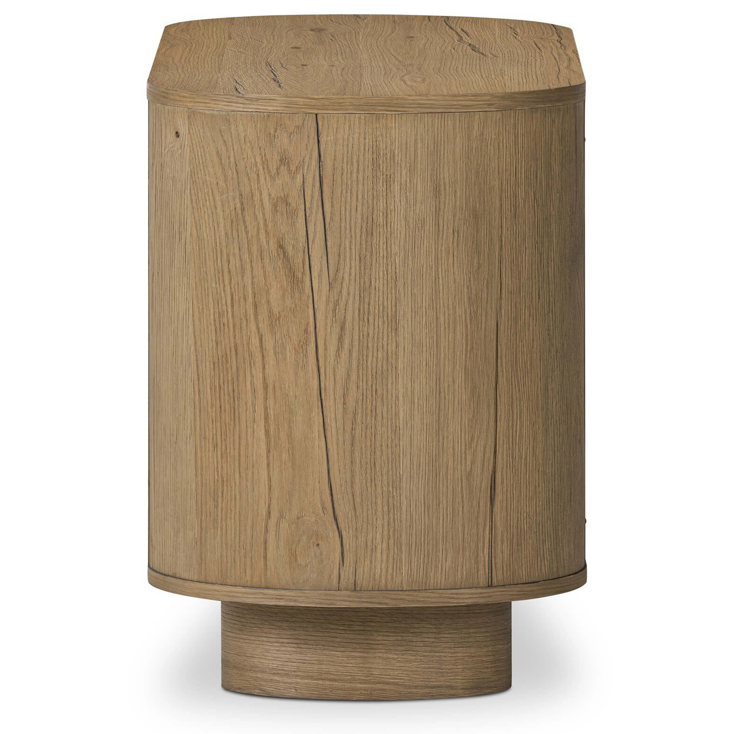 Paden Nightstand, Worn Oak by Four Hands - Image 3