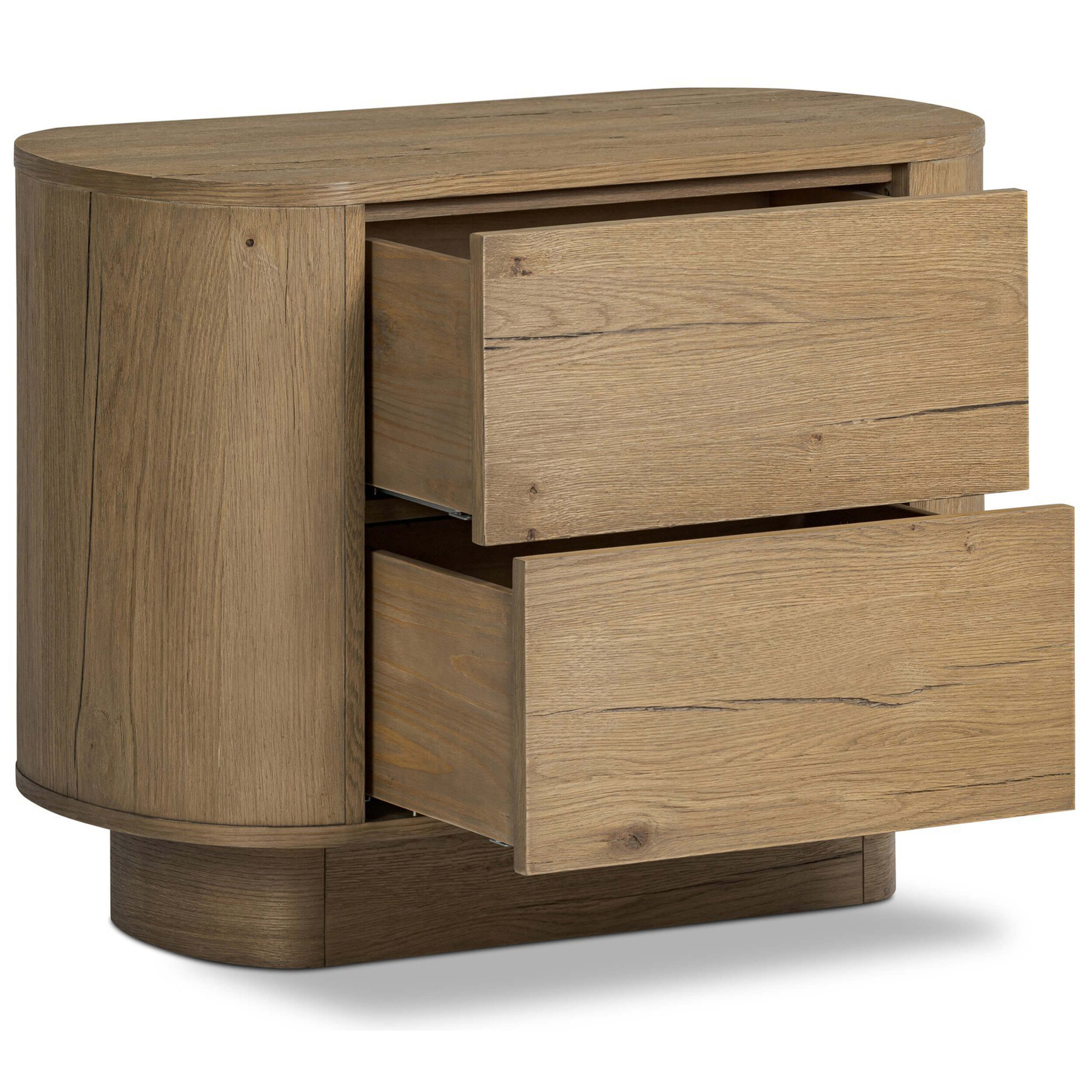 Paden Nightstand, Worn Oak by Four Hands - Image 4