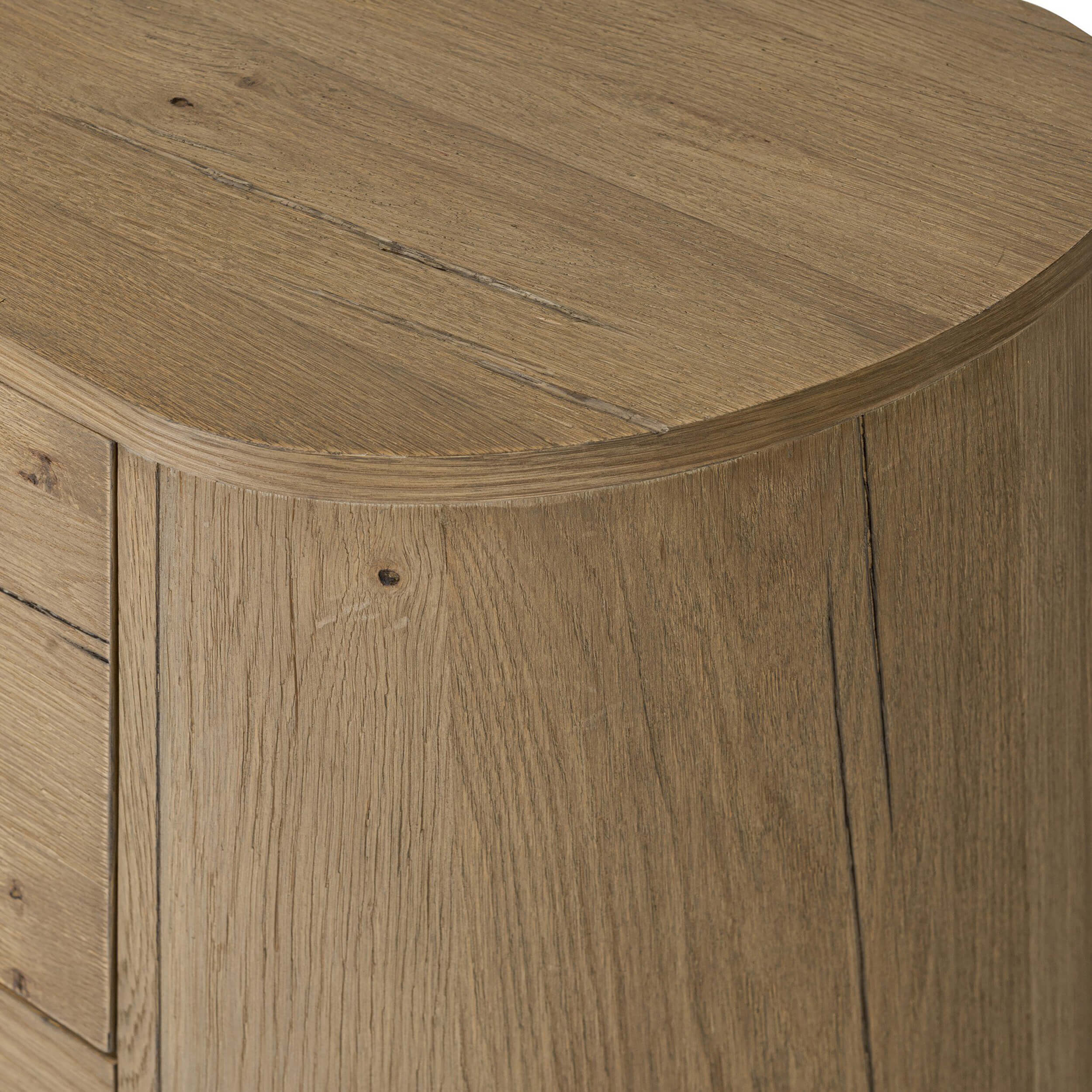 Paden Nightstand, Worn Oak by Four Hands - Image 5
