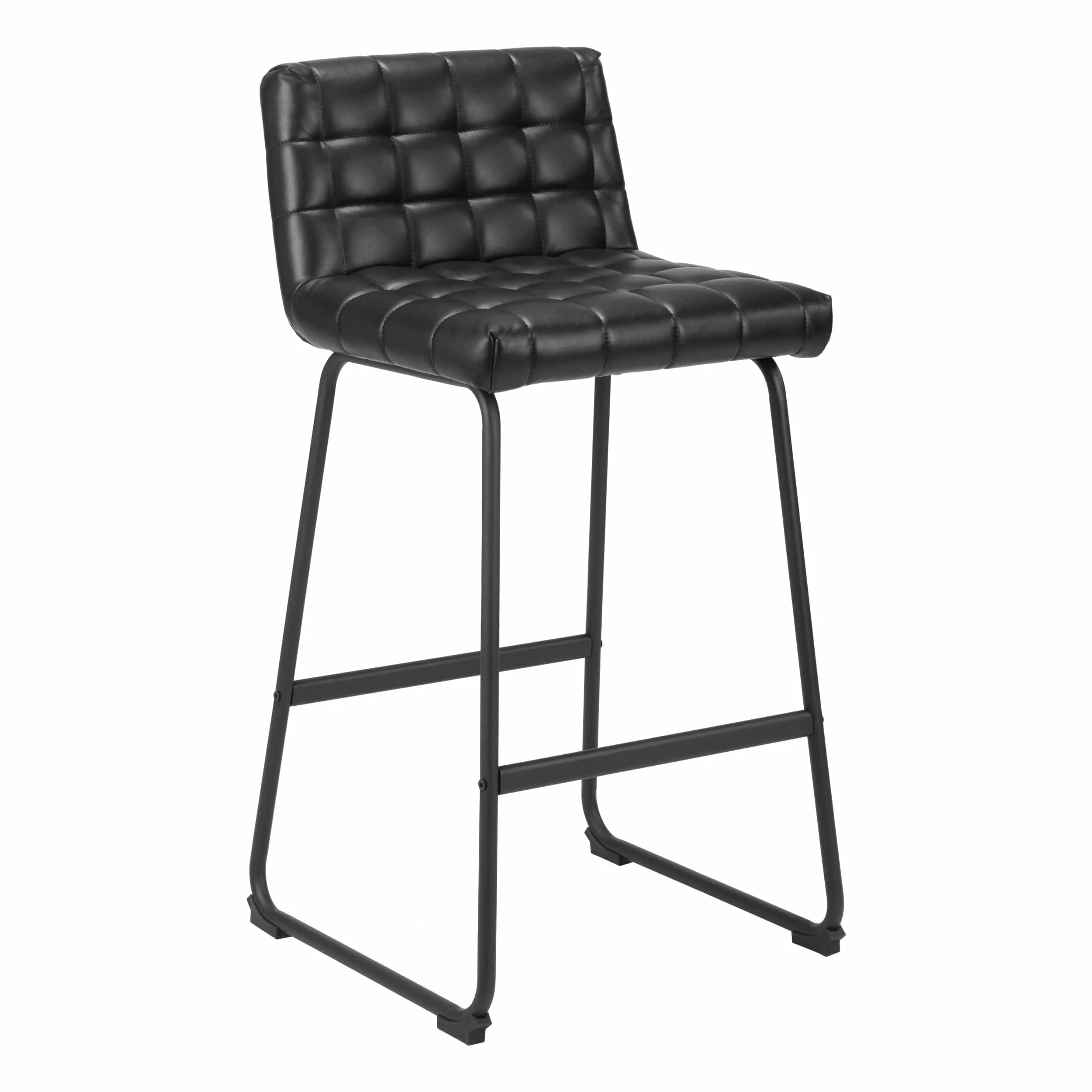 Pago Barstool, Black, Set of 2