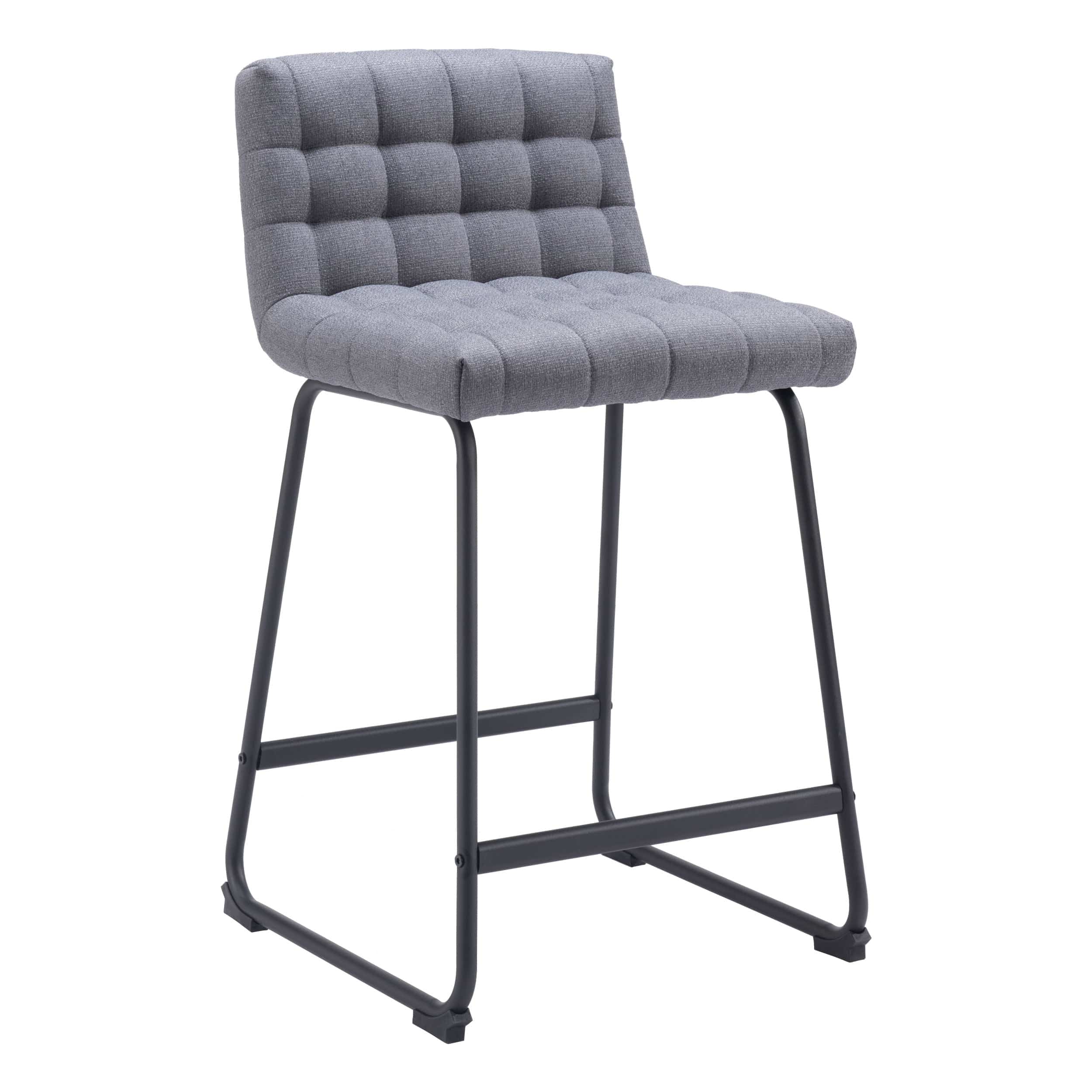Pago Counter Stool, Gray, Set of 2
