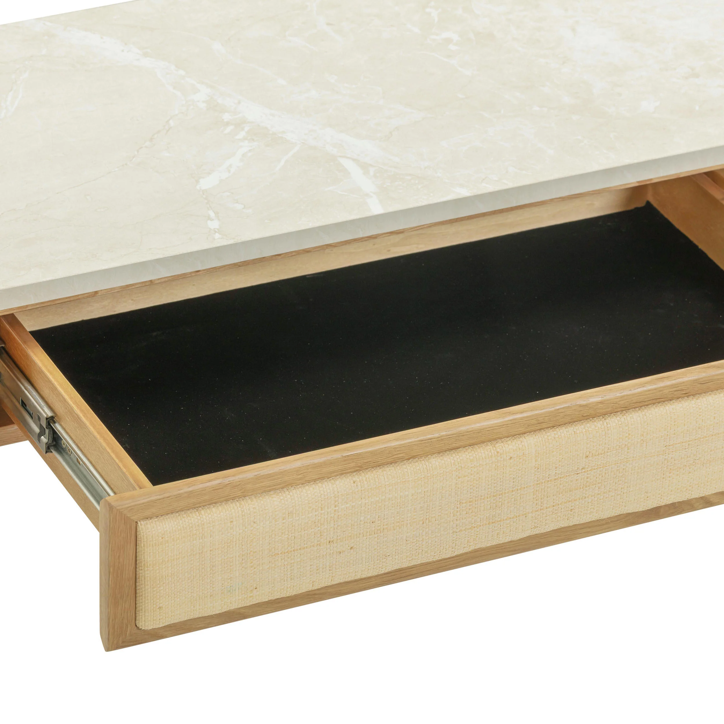Paige Console Desk, Natural - Image 6