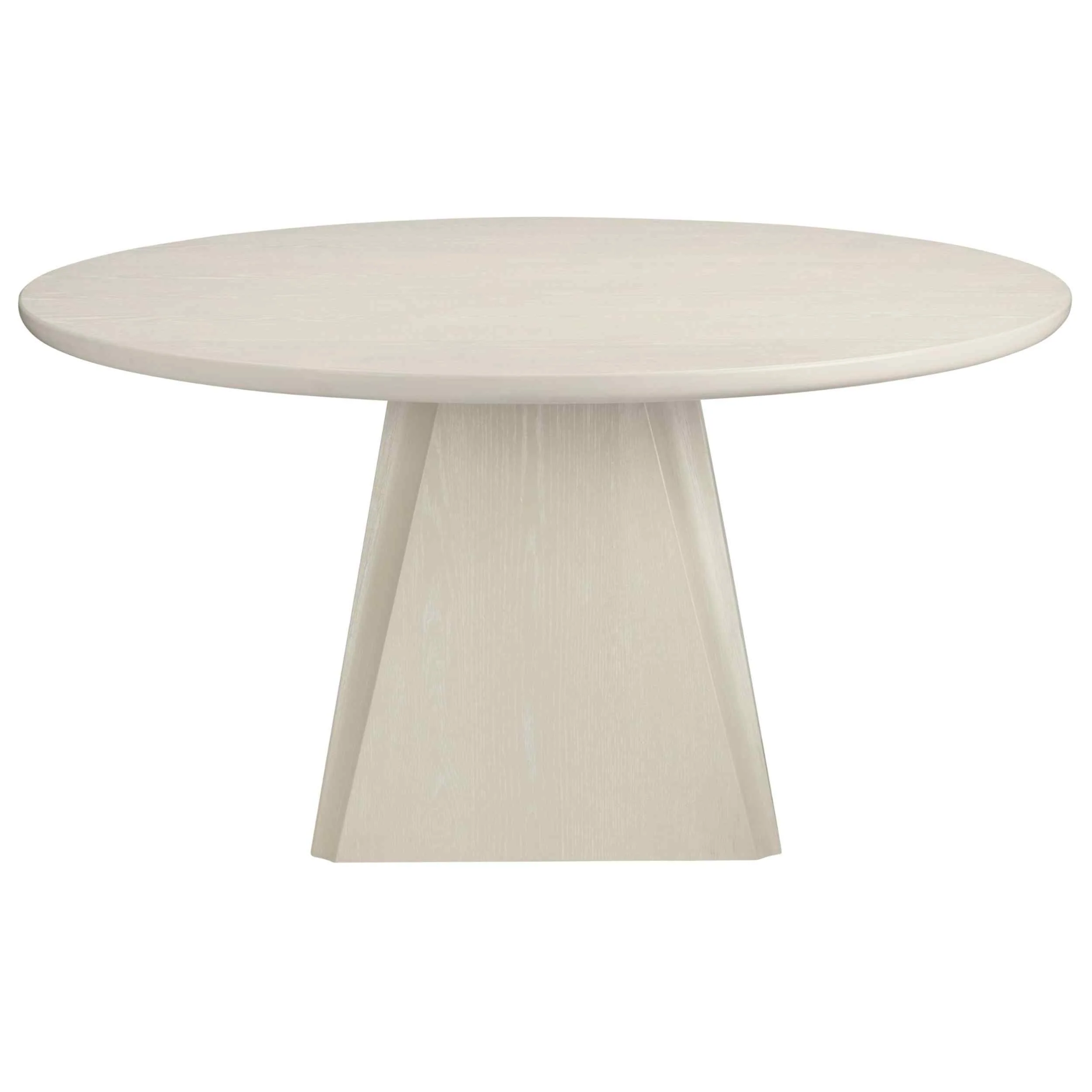 Palm Beach Round Dining Table, Whitewash - Image 2