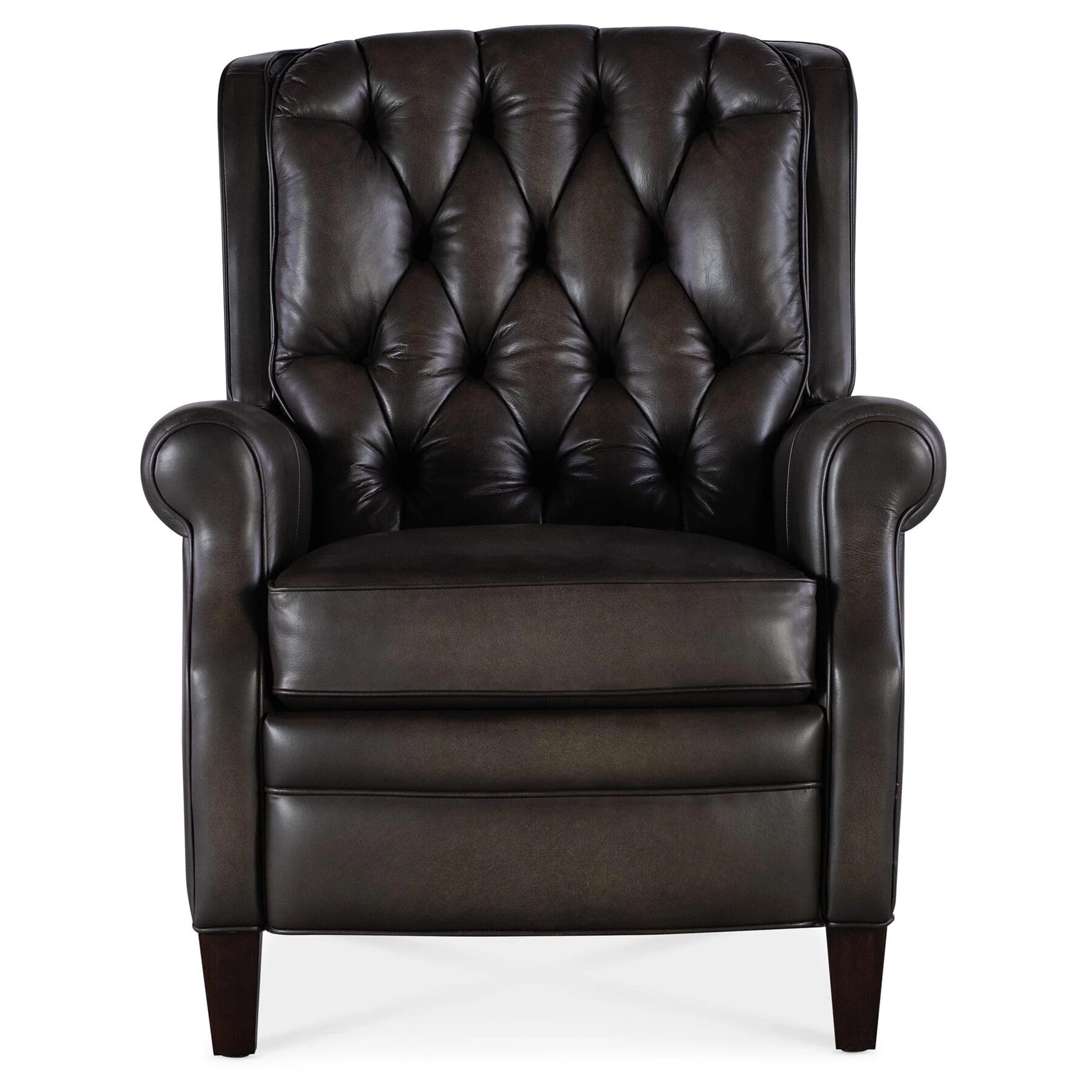 Palmer Leather Press Back Recliner, Sarzana Castle - Image 2