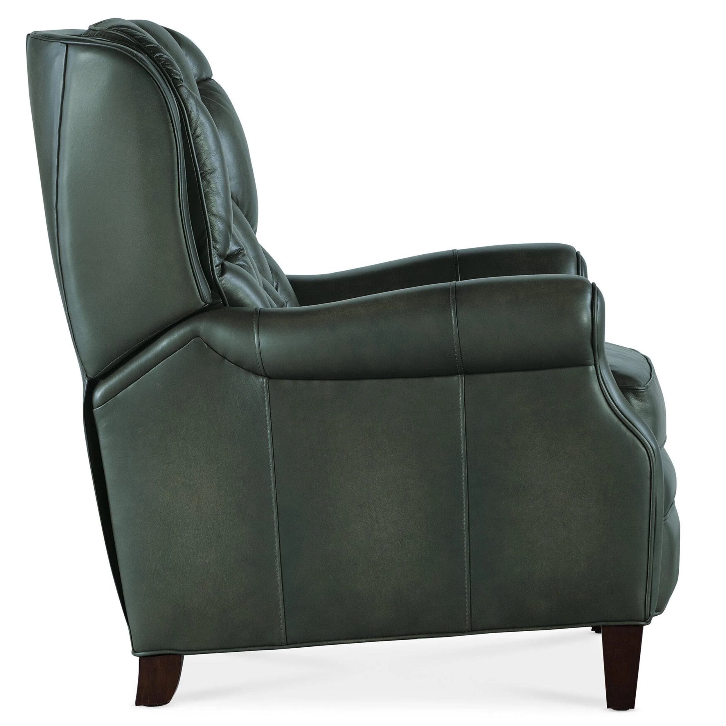 Palmer Leather Press Back Recliner, Sarzana Portal - Image 2