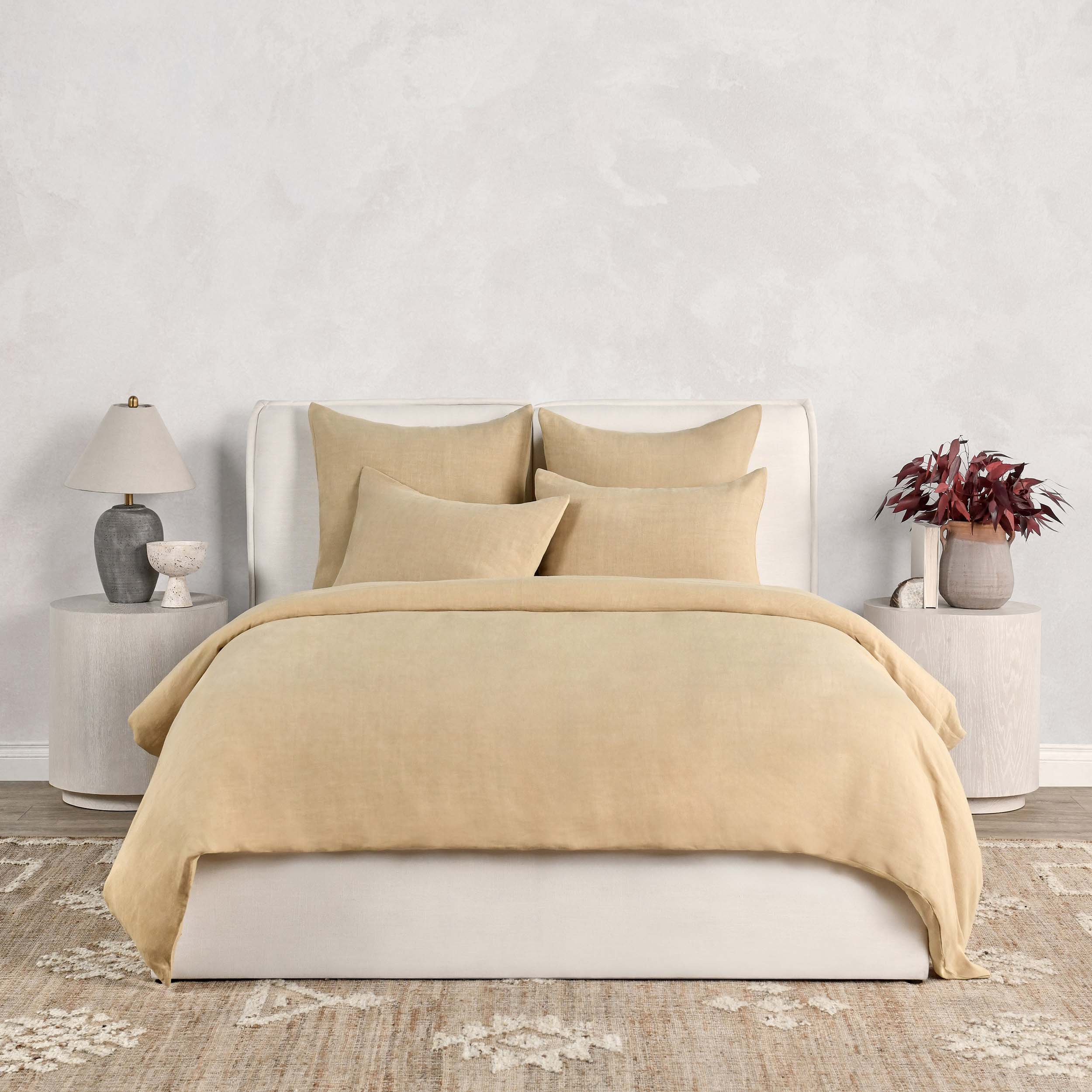 Paloma Duvet, Ochre - Image 2