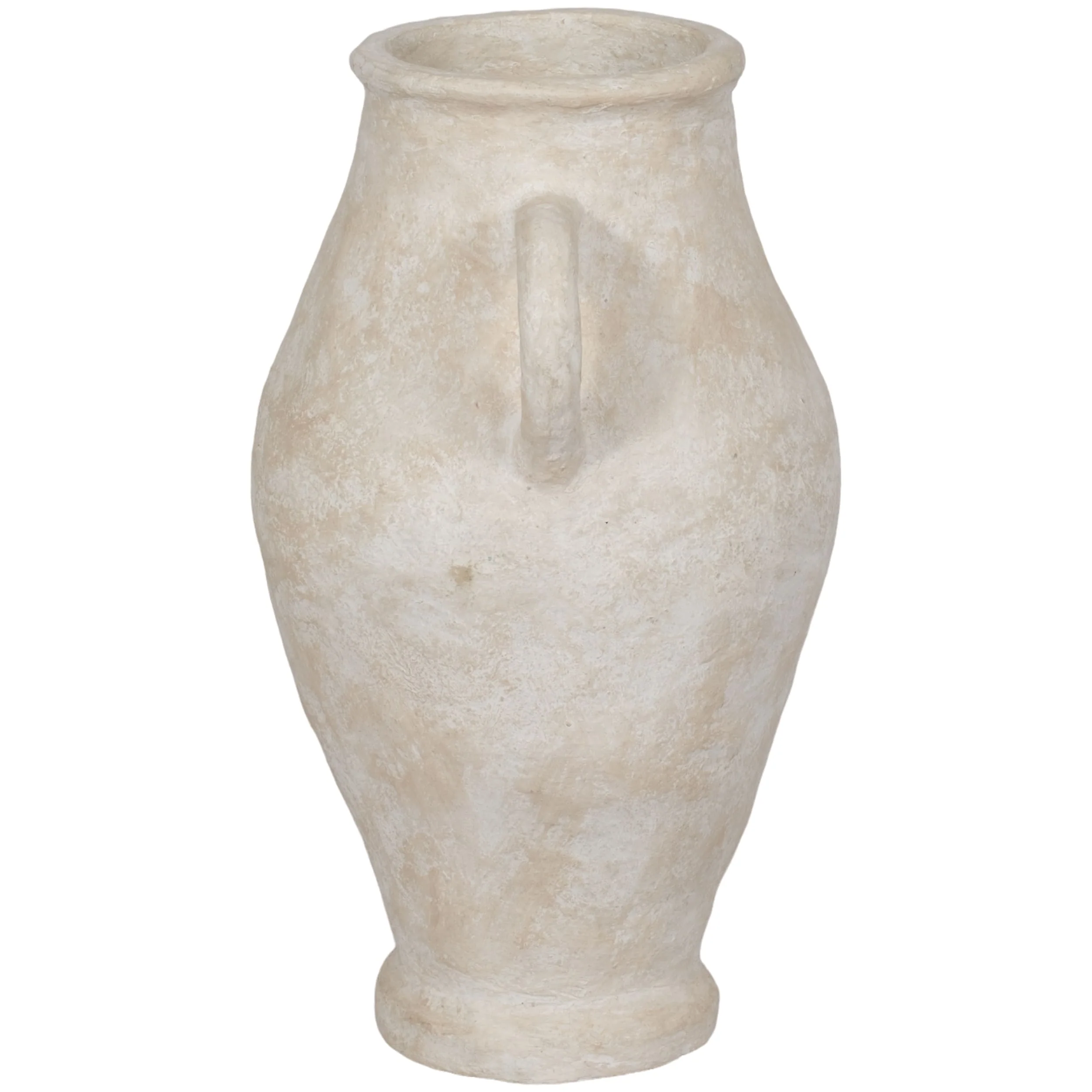 Paper Mache Jug, White - Image 3