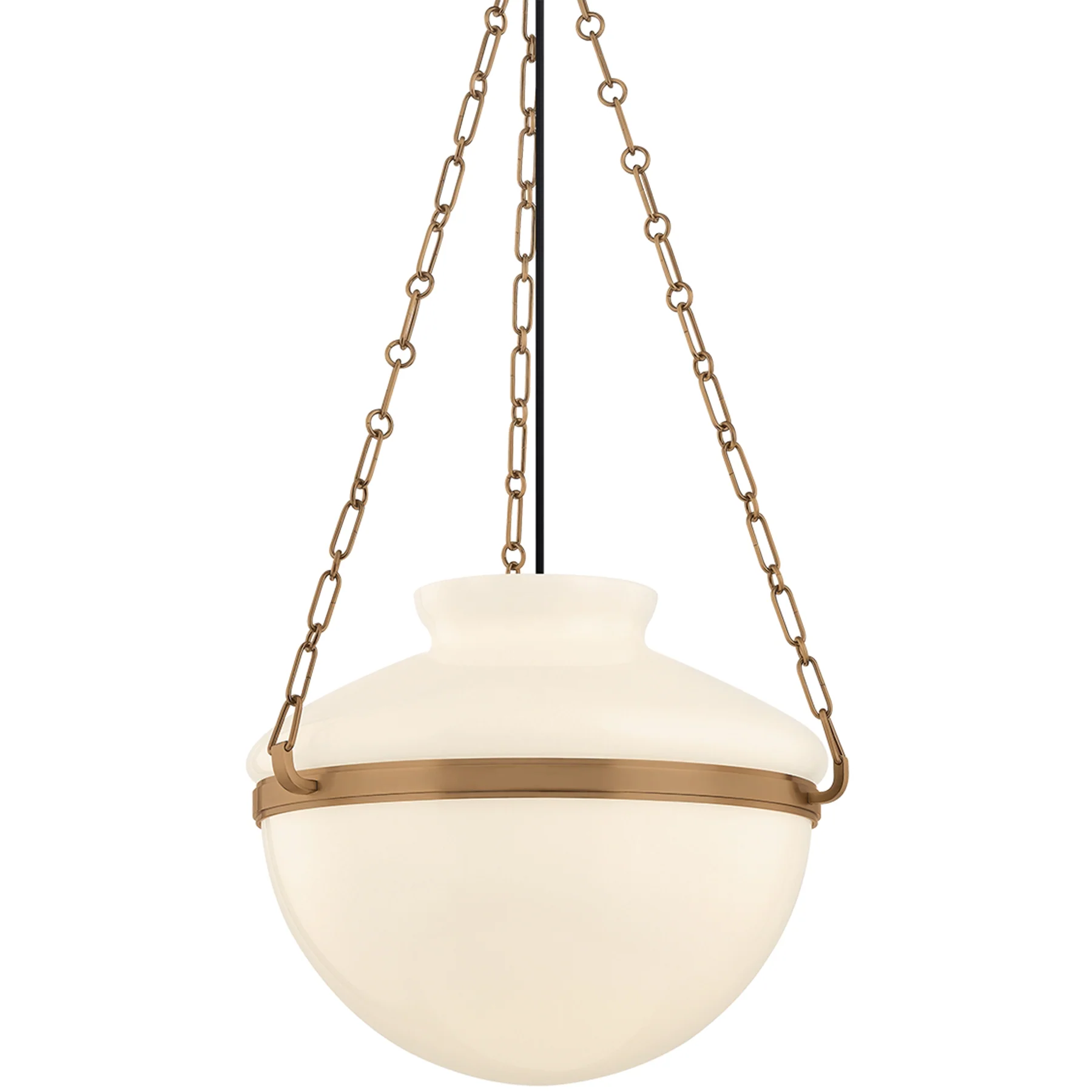 Paradigm Pendant, Patina Brass - Image 3