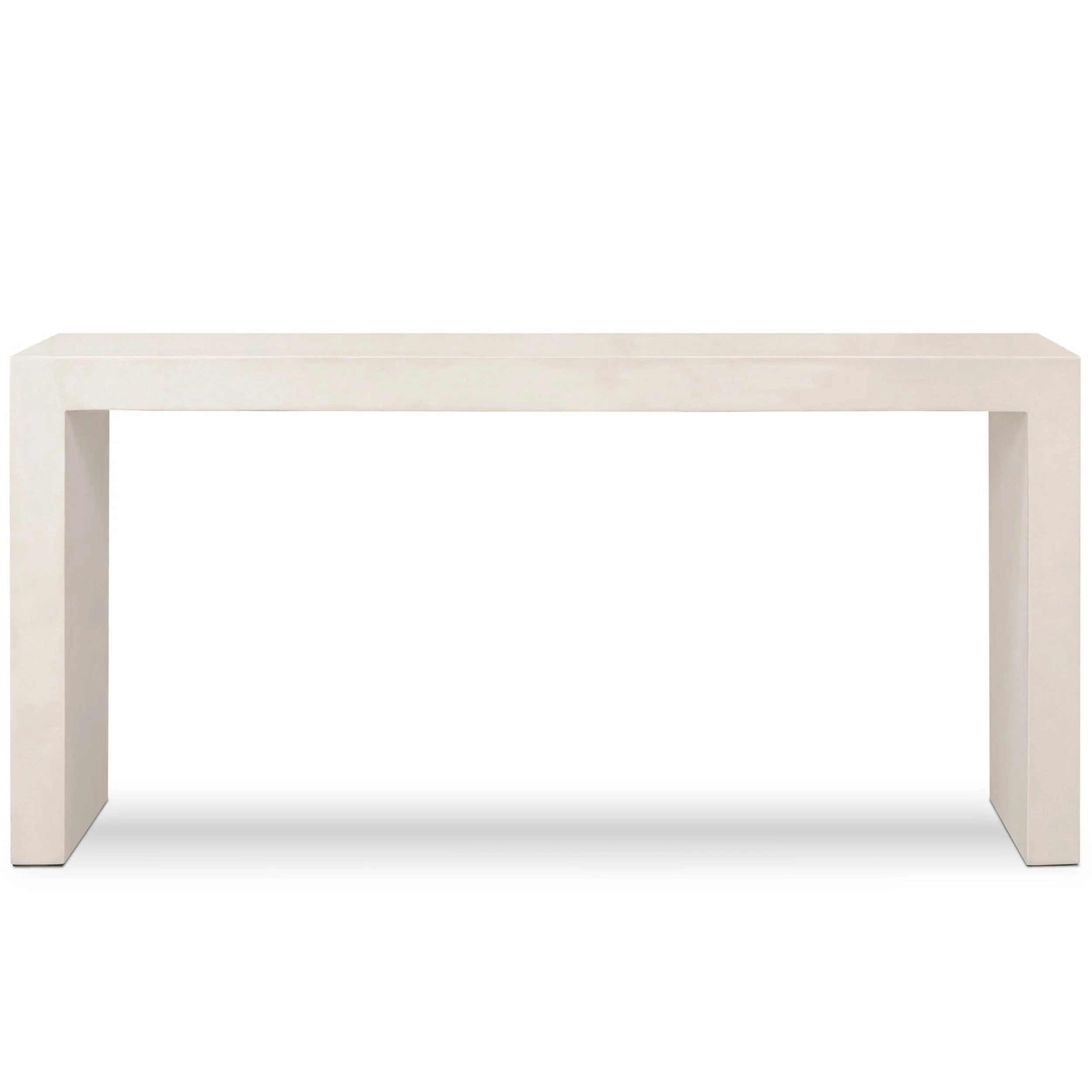 Parish Outdoor Console Table, White by Four Hands - Image 2