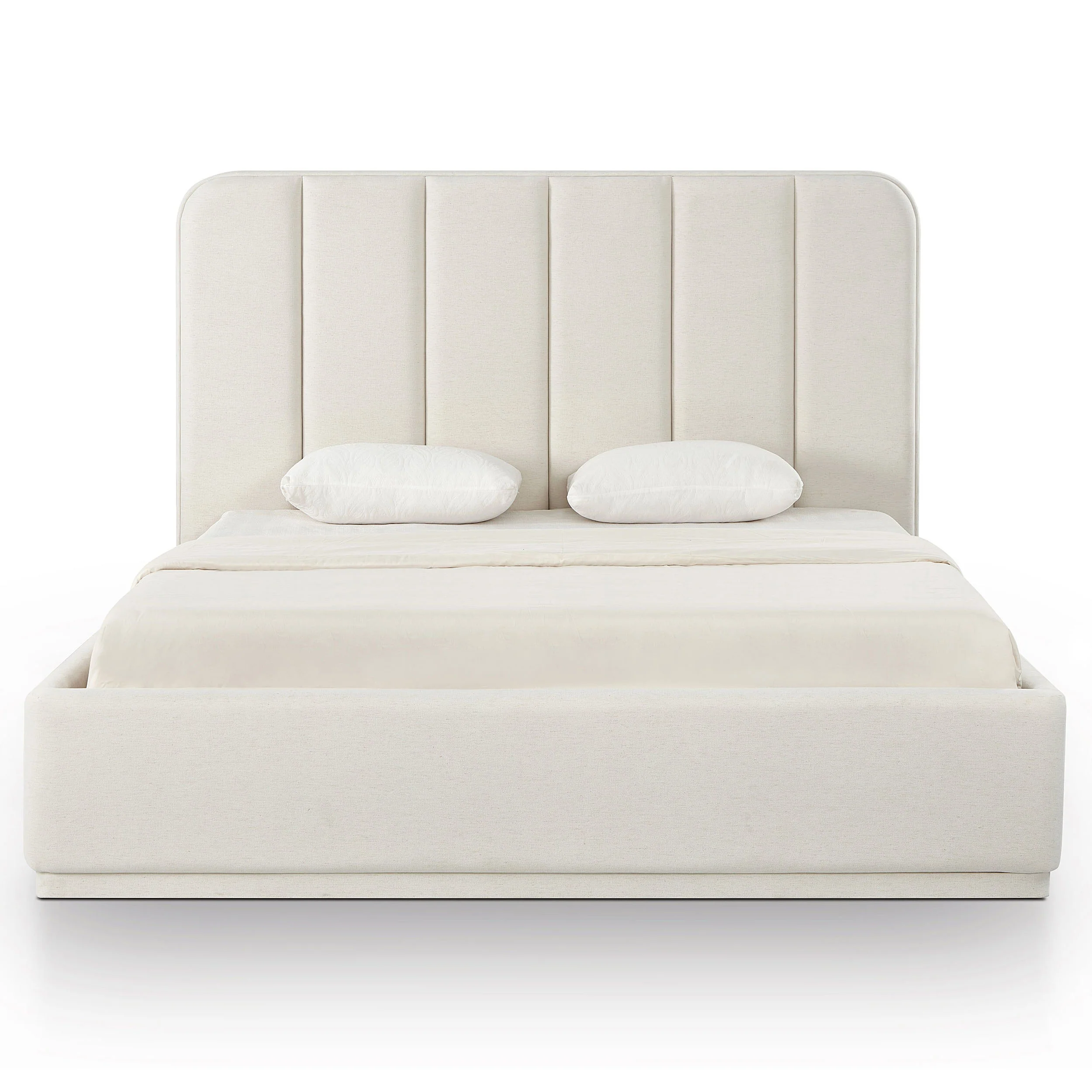 Parker Bed, Cream - Image 5