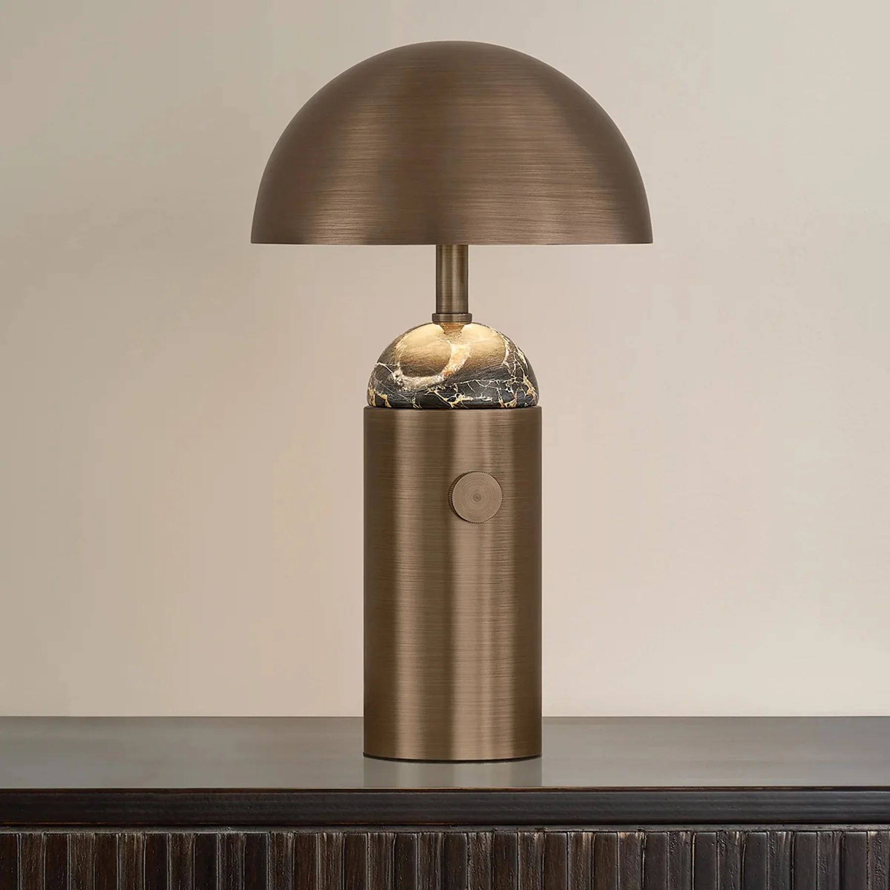 Parkston Rechargeable Table Lamp, Historic Bronze - Image 2