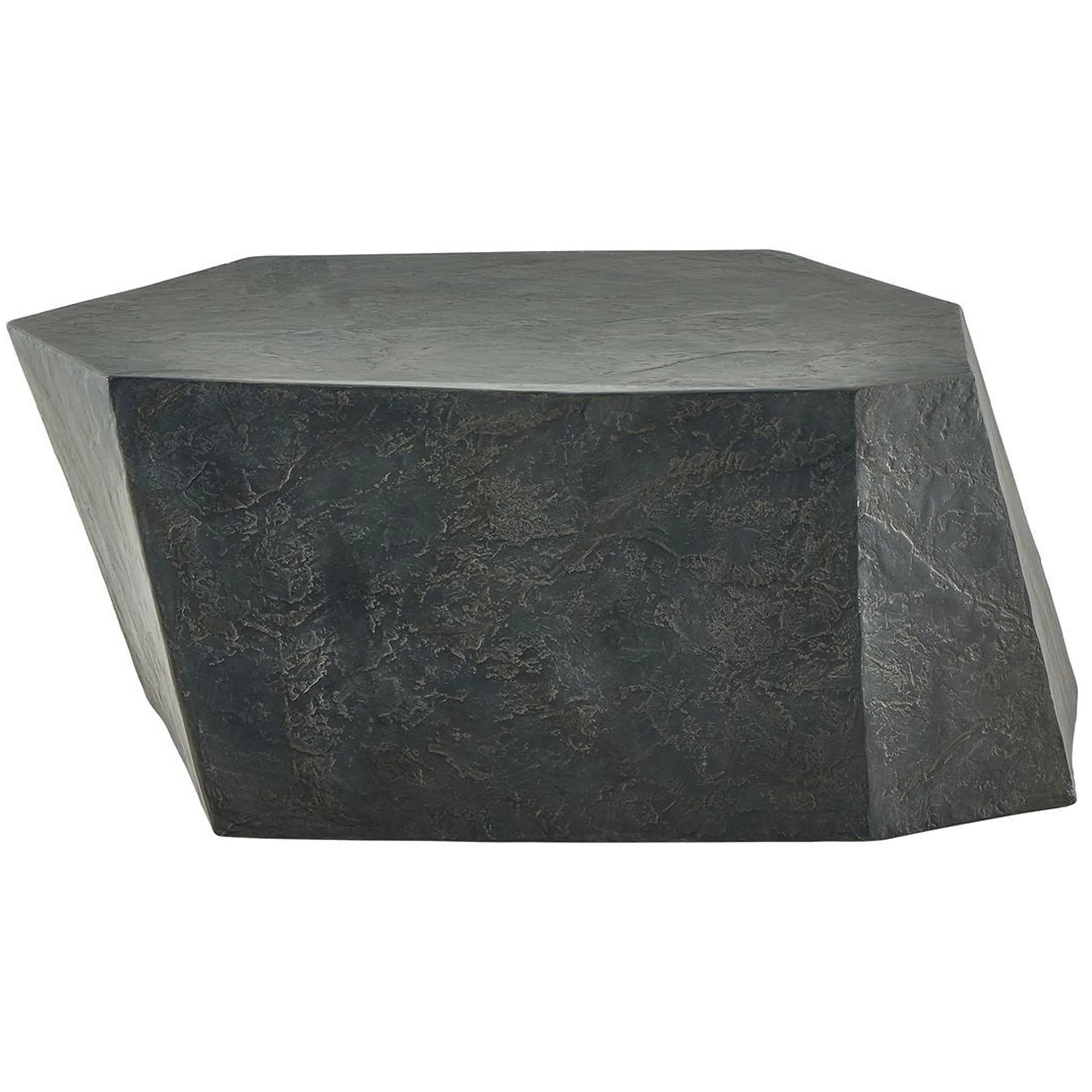 Parra Indoor-Outdoor Coffee Table, Slate - Image 4