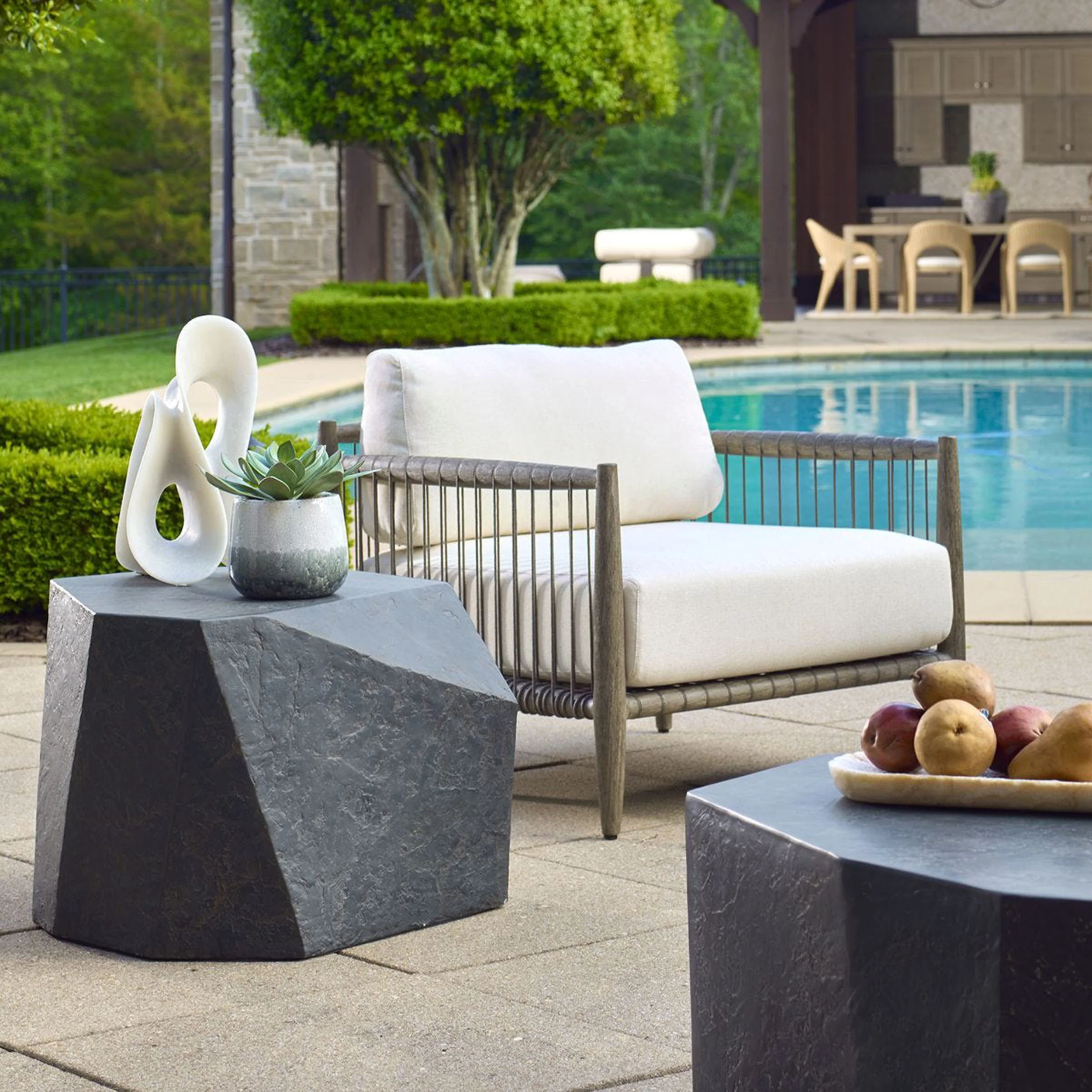 Parra Side Table, Slate - Image 7